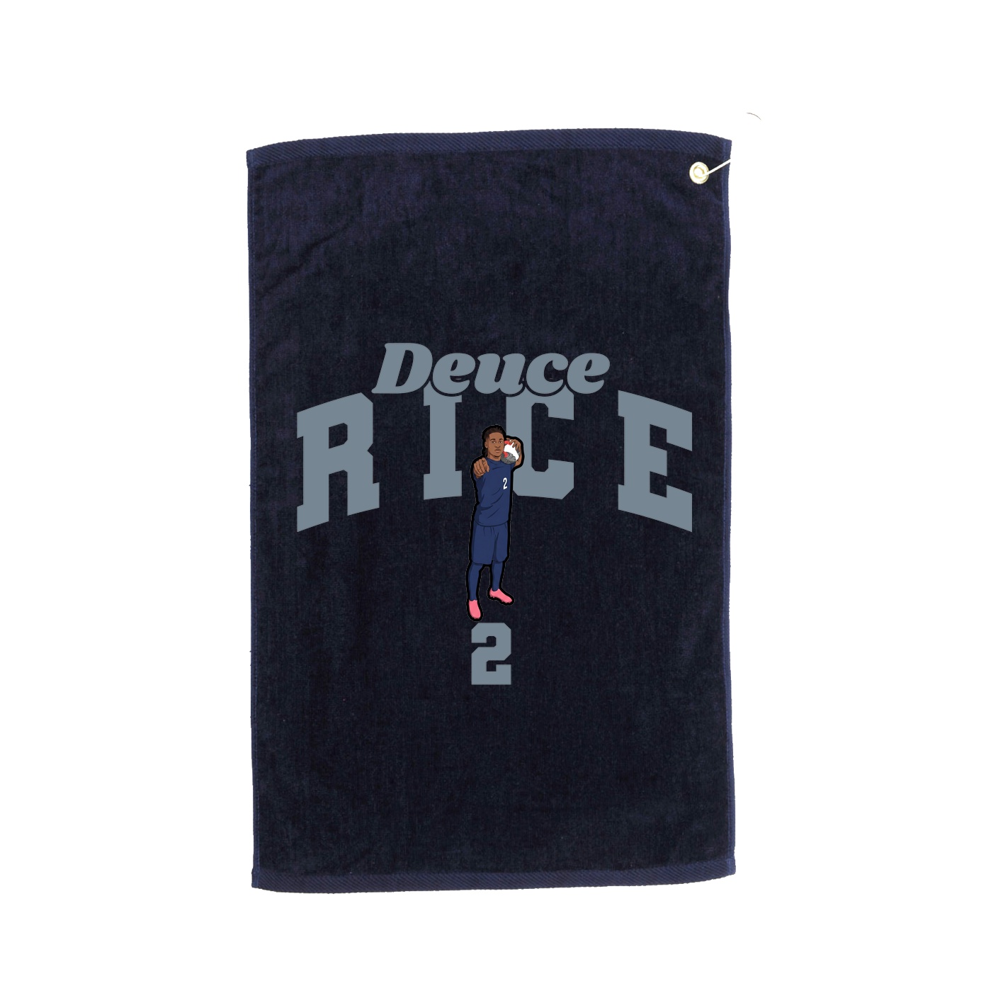 Golf Towel — Signature Arch in Navy