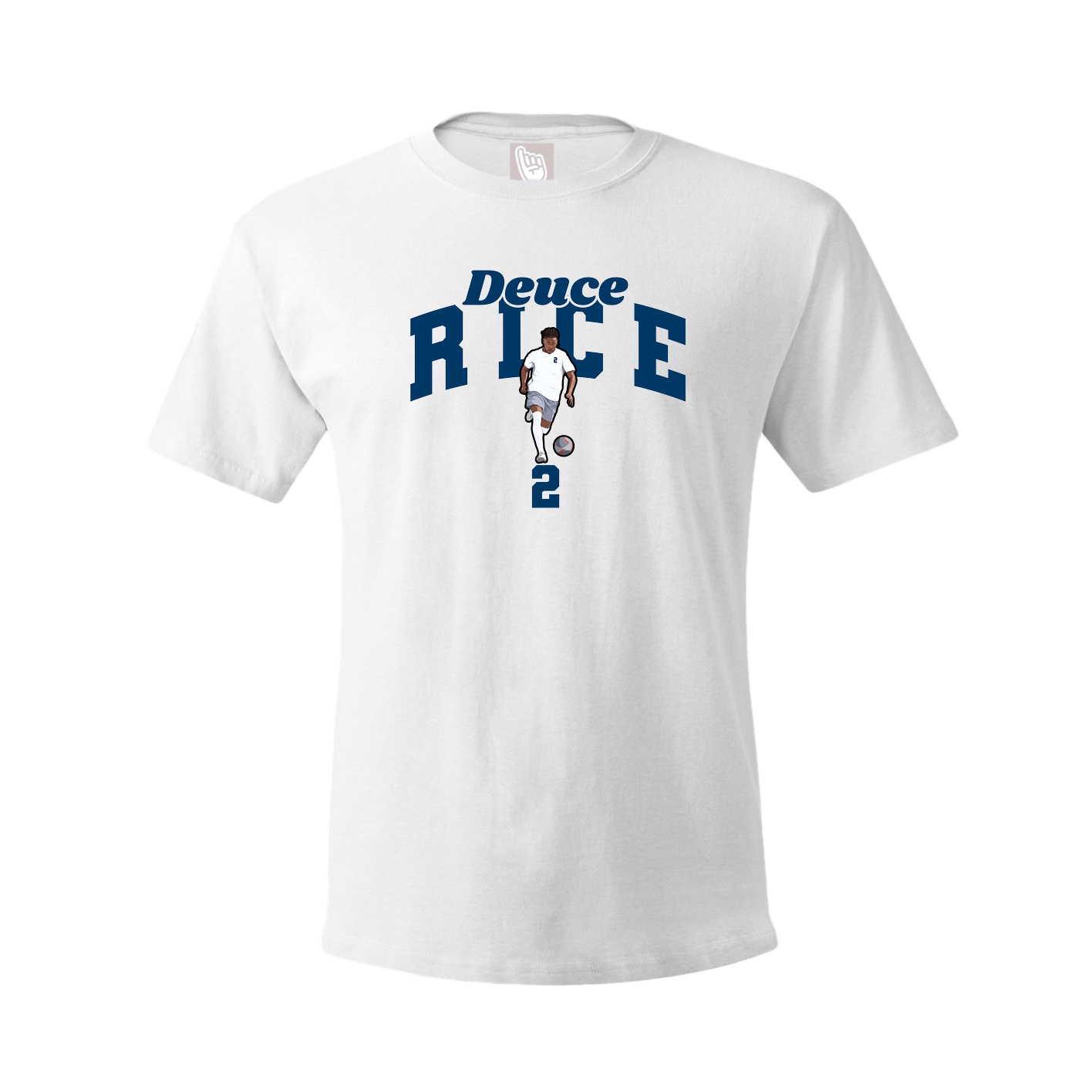 Youth Tee — Signature Arch in White