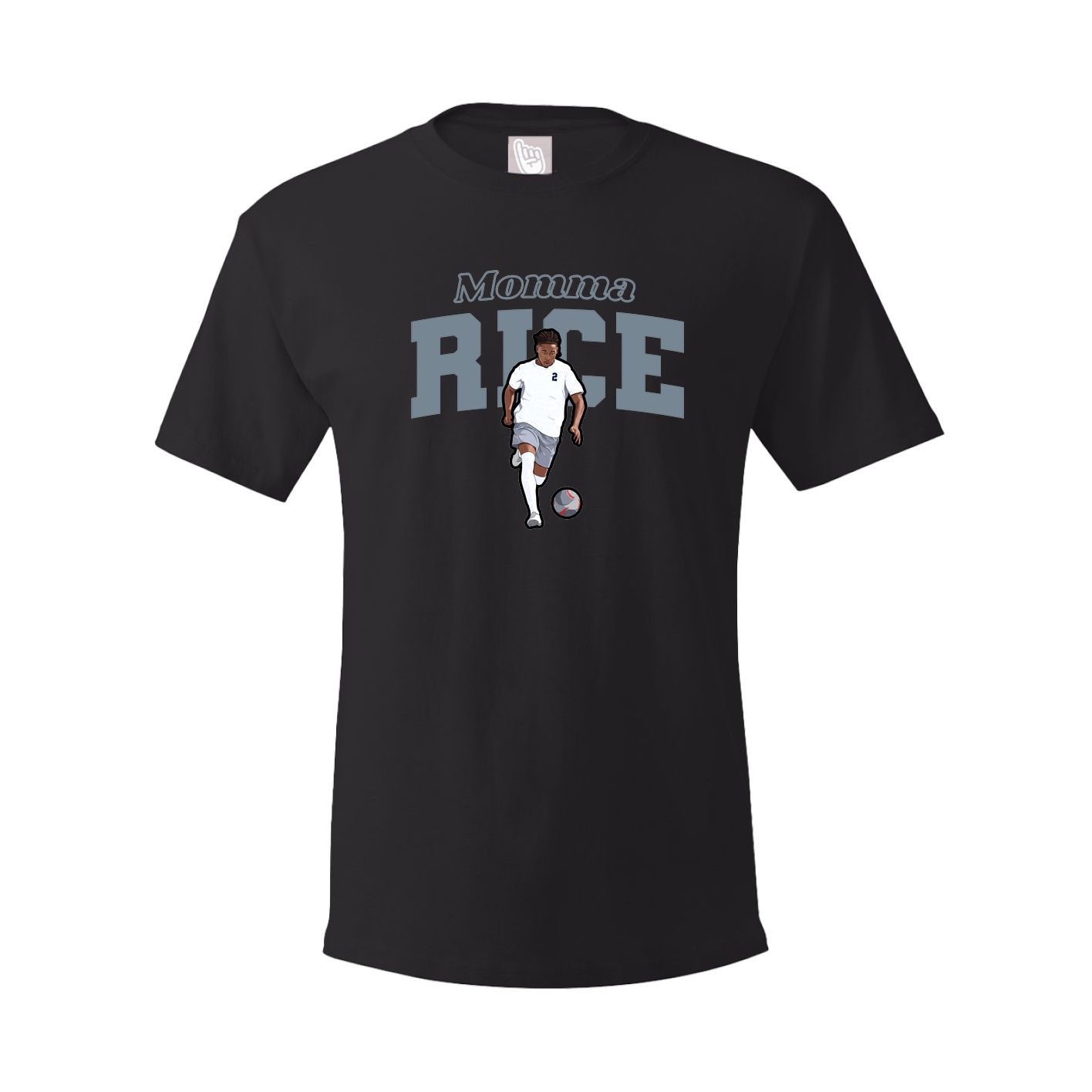 Youth Tee — Mothers Day Block in Black