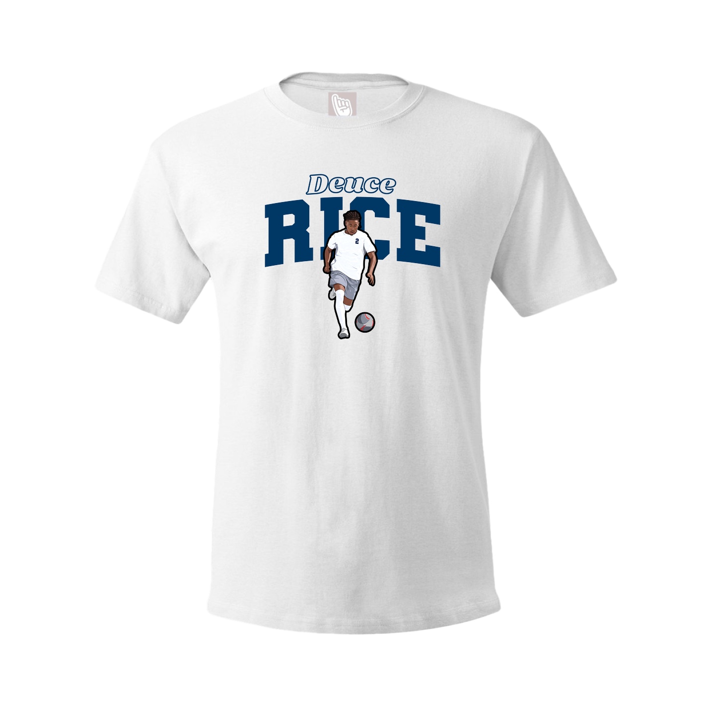 Tee — Name Arch in White