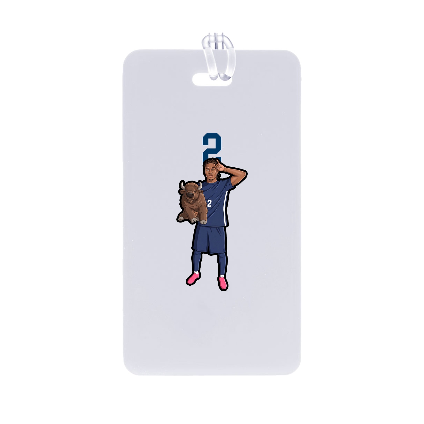 Bag Tag — Number Top in Classic