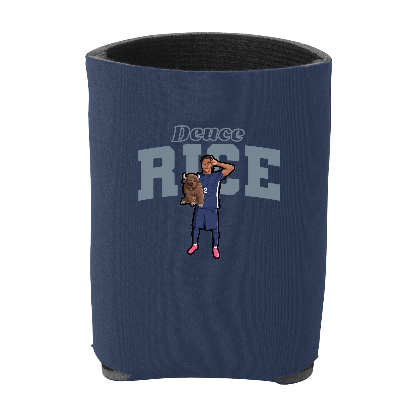Can Holder — Name Arch in Navy