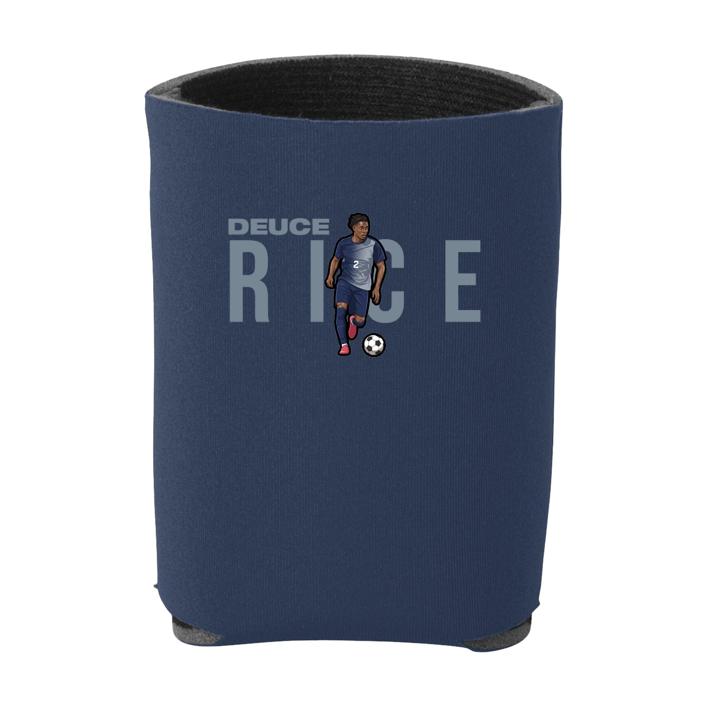 Can Holder — Player Name in Navy