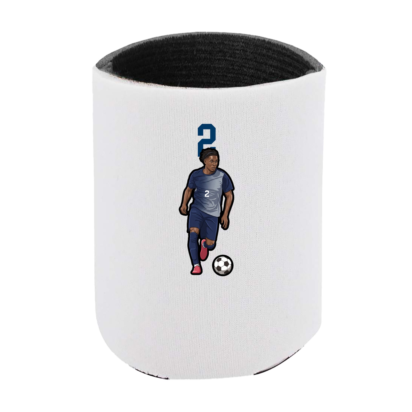 Can Holder — Number Top in White