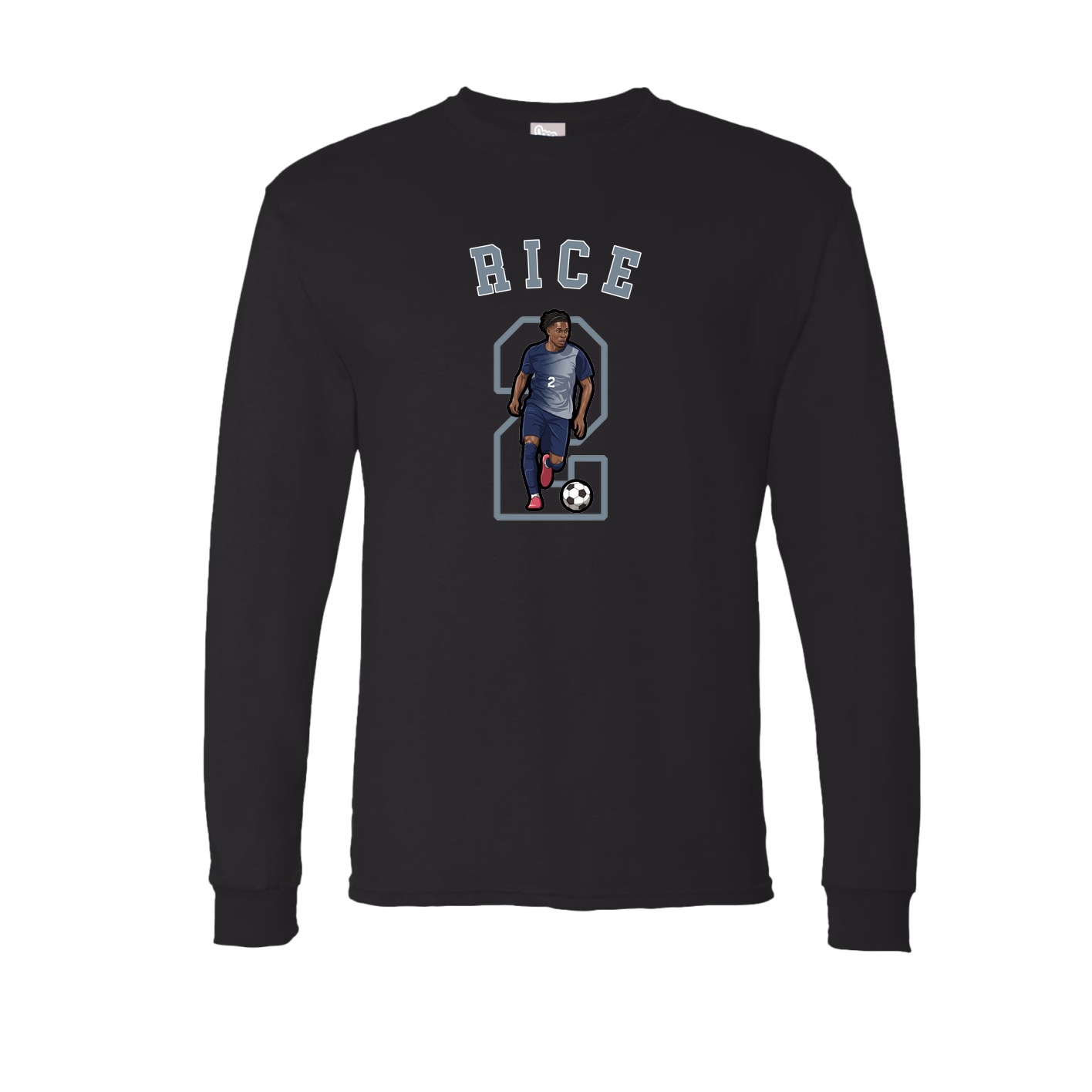 Long Sleeve Tee — Shirsey Arch in Black