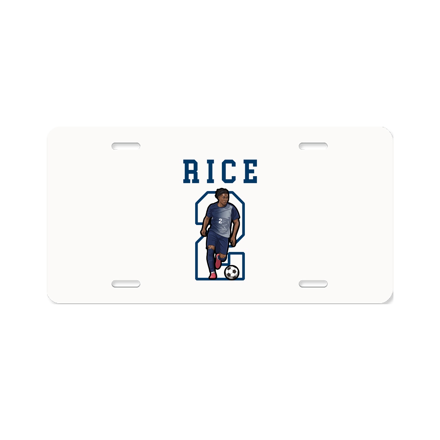 Aluminum License Plate