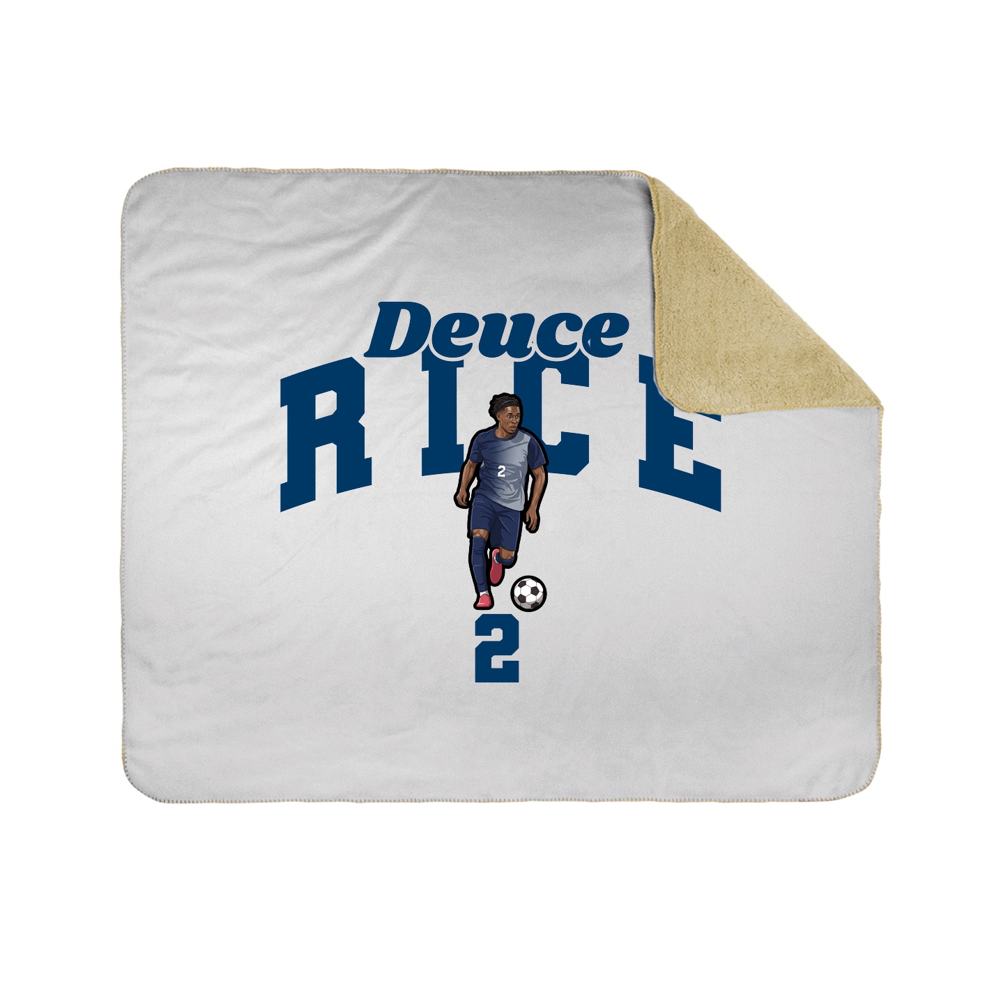 Throw Blanket — Signature Arch in White
