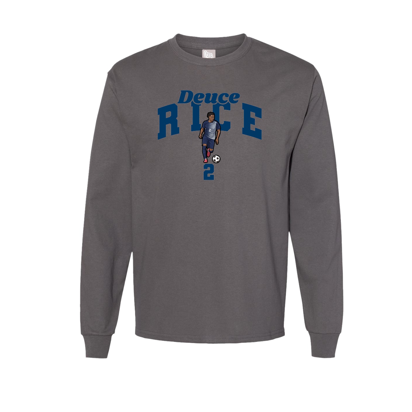 Long Sleeve Tee — Signature Arch in Grey