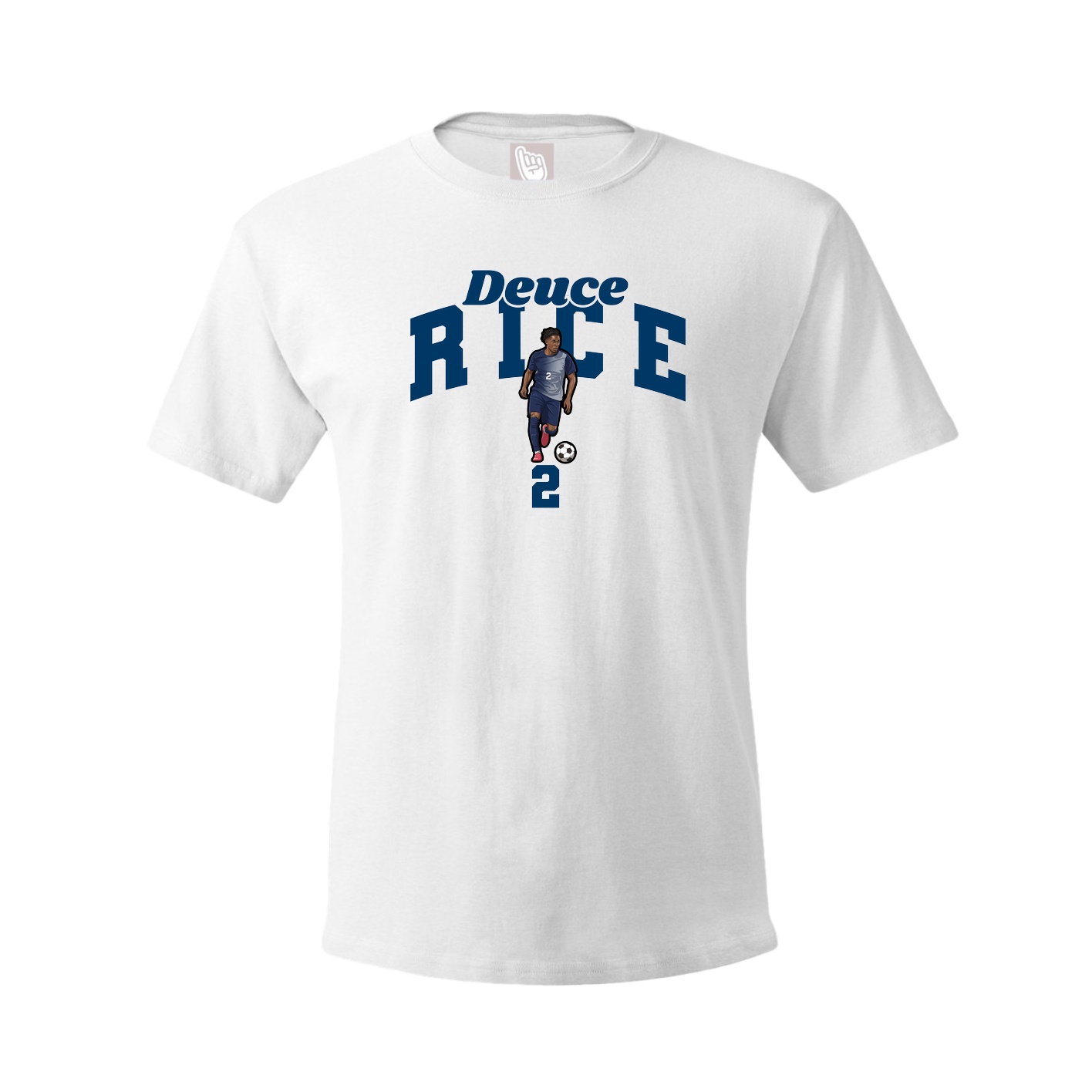 Youth Tee — Signature Arch in White