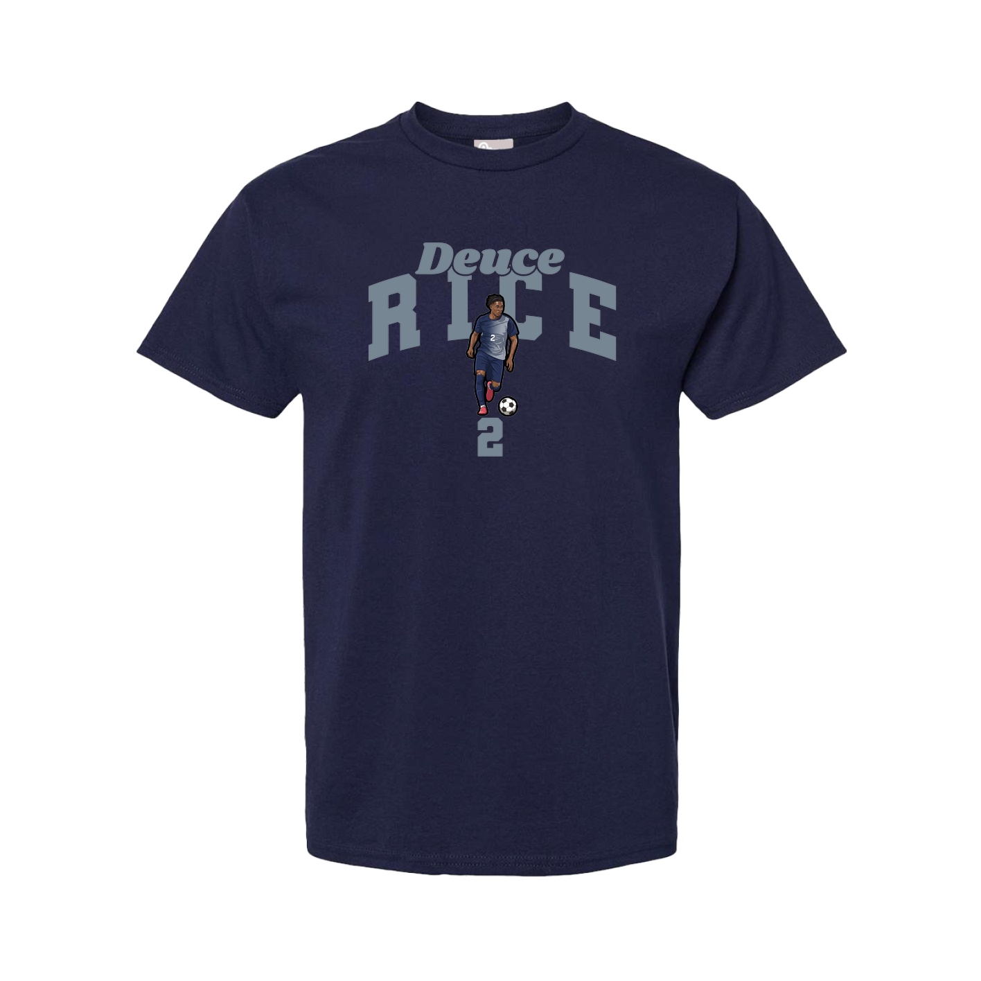 Youth Tee — Signature Arch in Navy