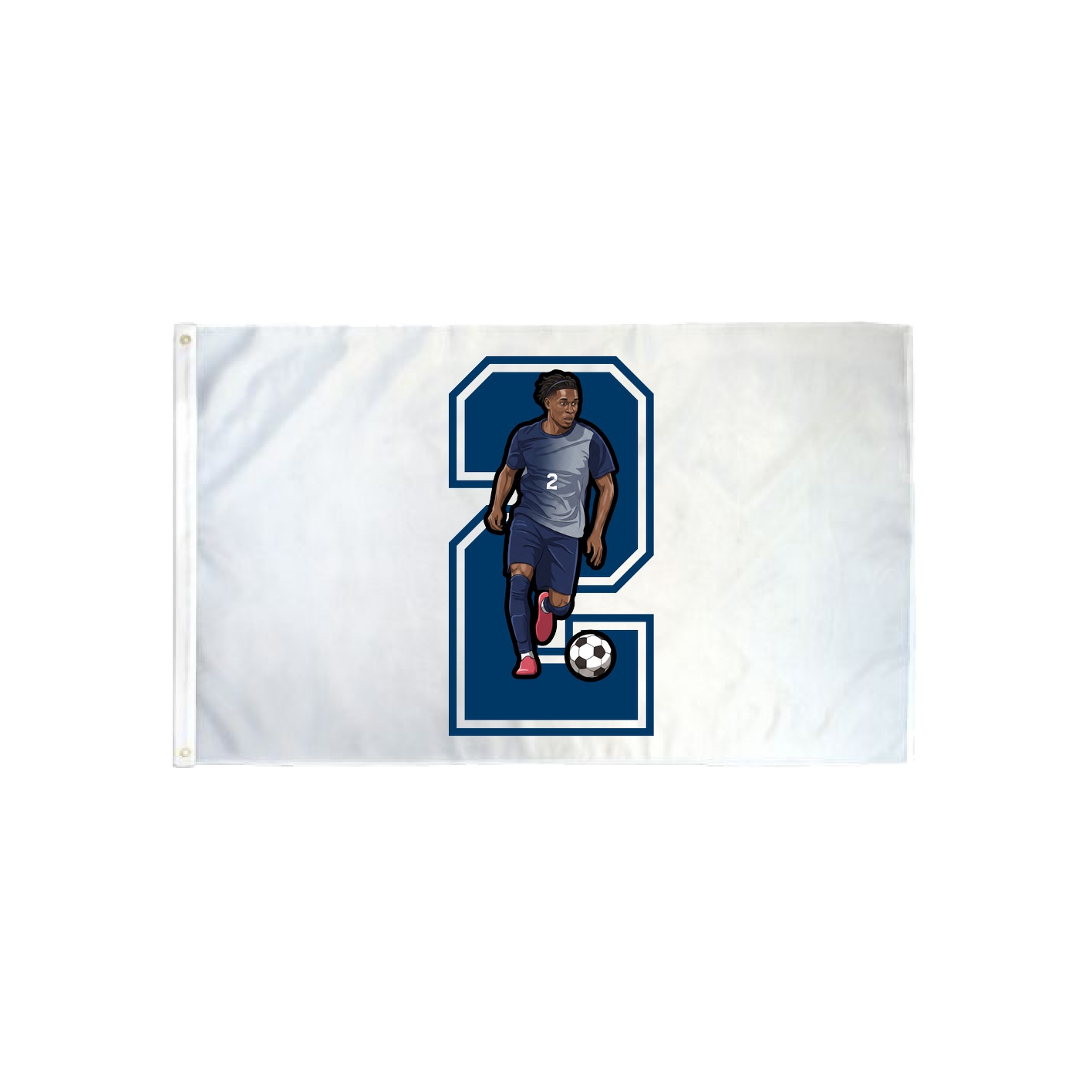 3x5 Flag — Number in Classic