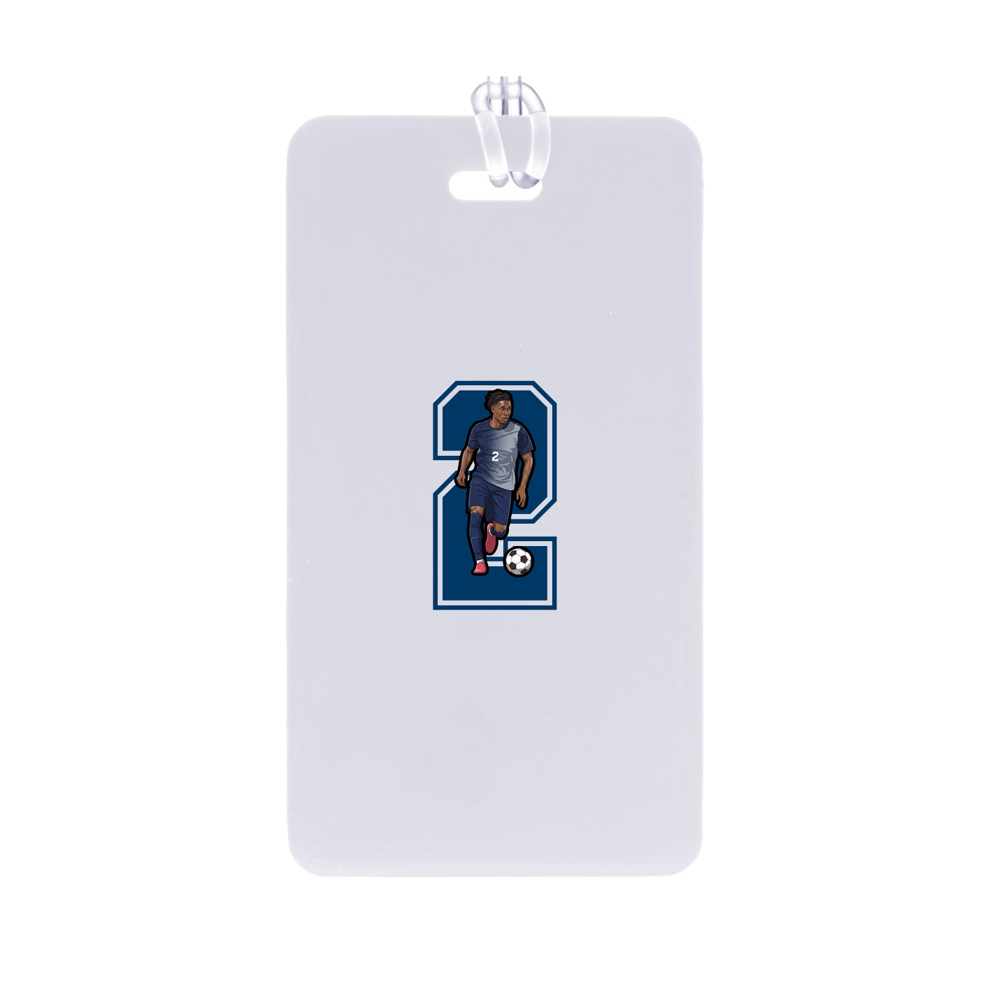 Bag Tag — Number in Classic