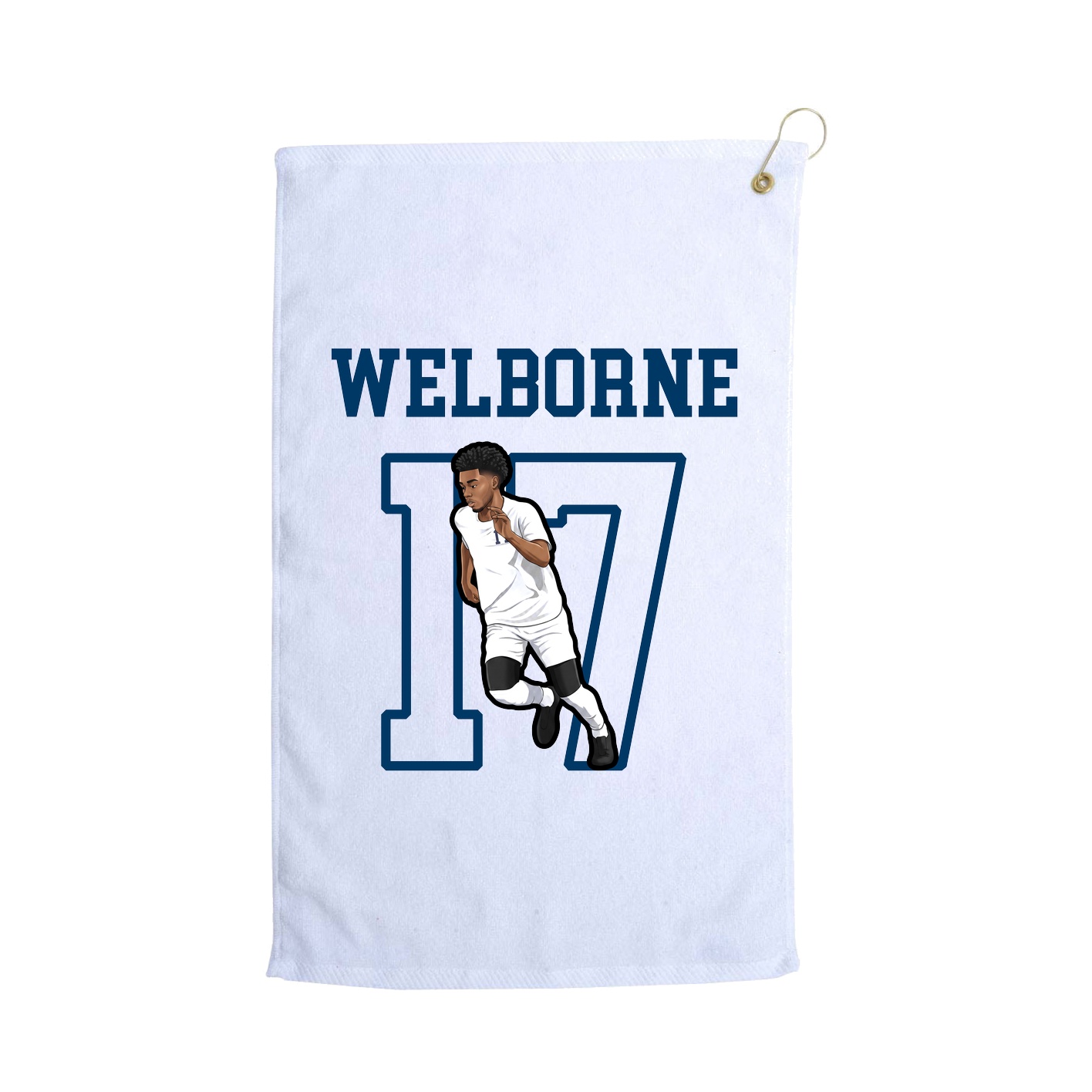 Golf Towel — Shirsey in White