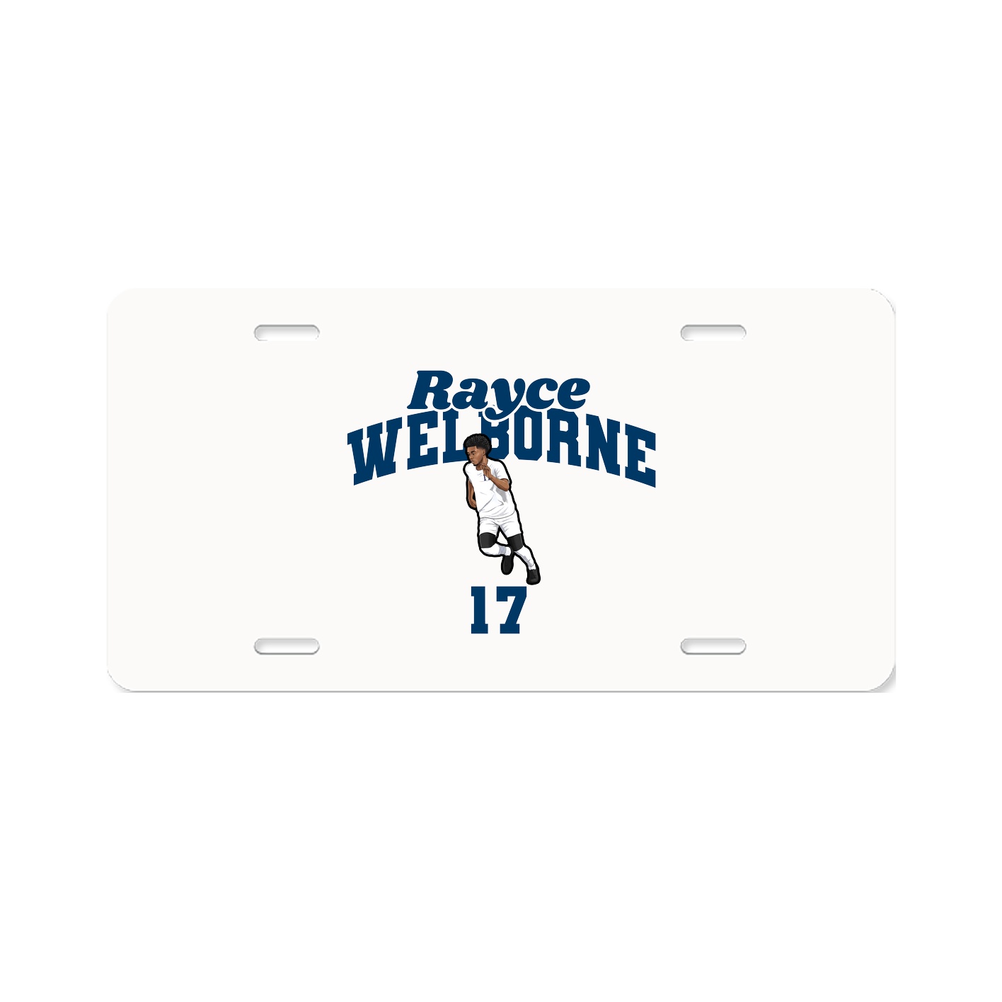 License Plate — Signature Arch in Classic