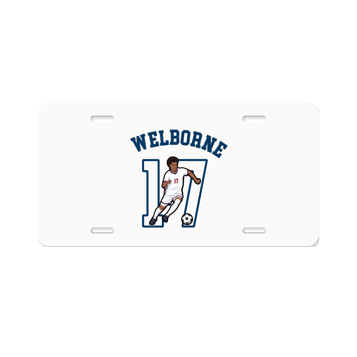 License Plate — Shirsey Arch in Classic