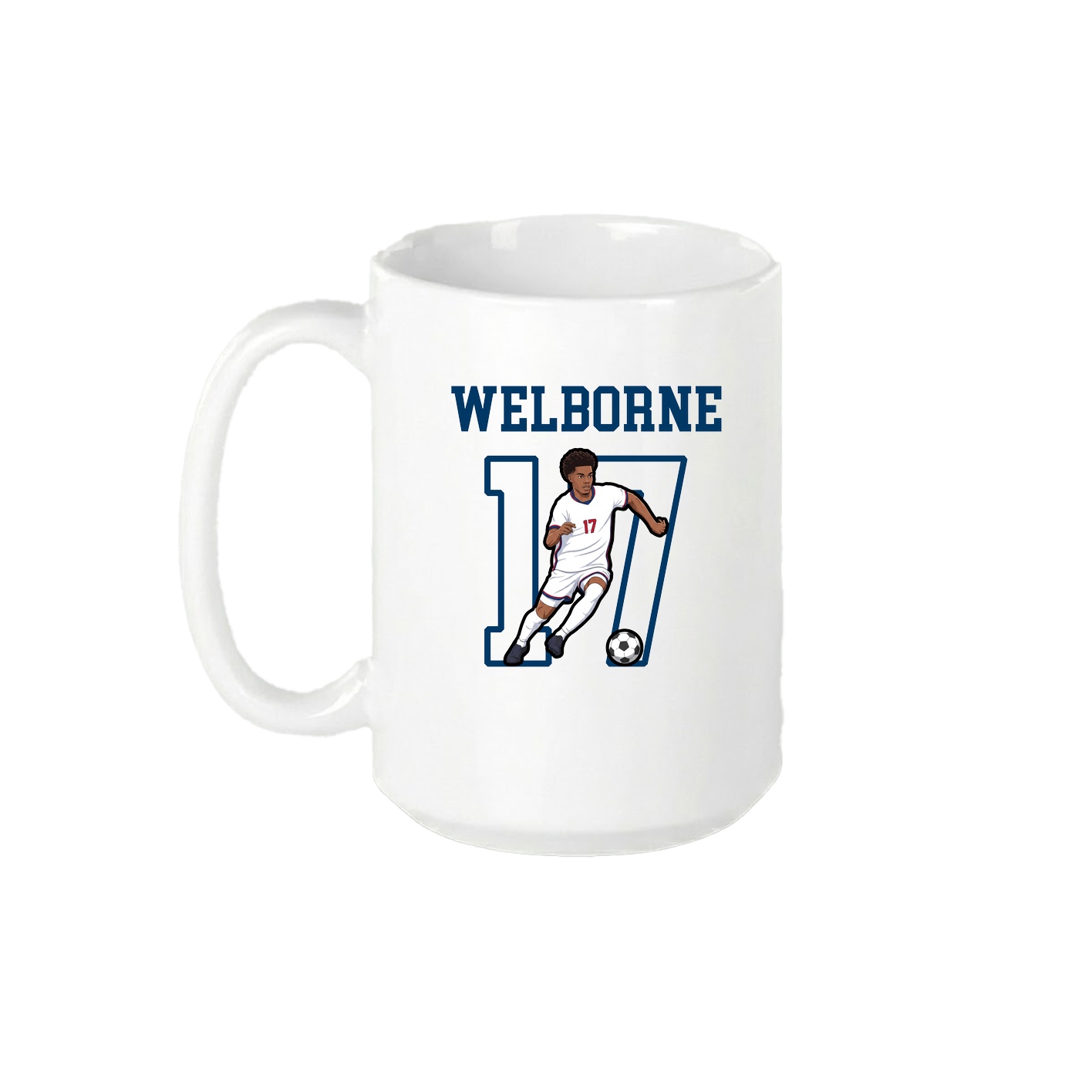 15oz Coffee Mug — Shirsey in White