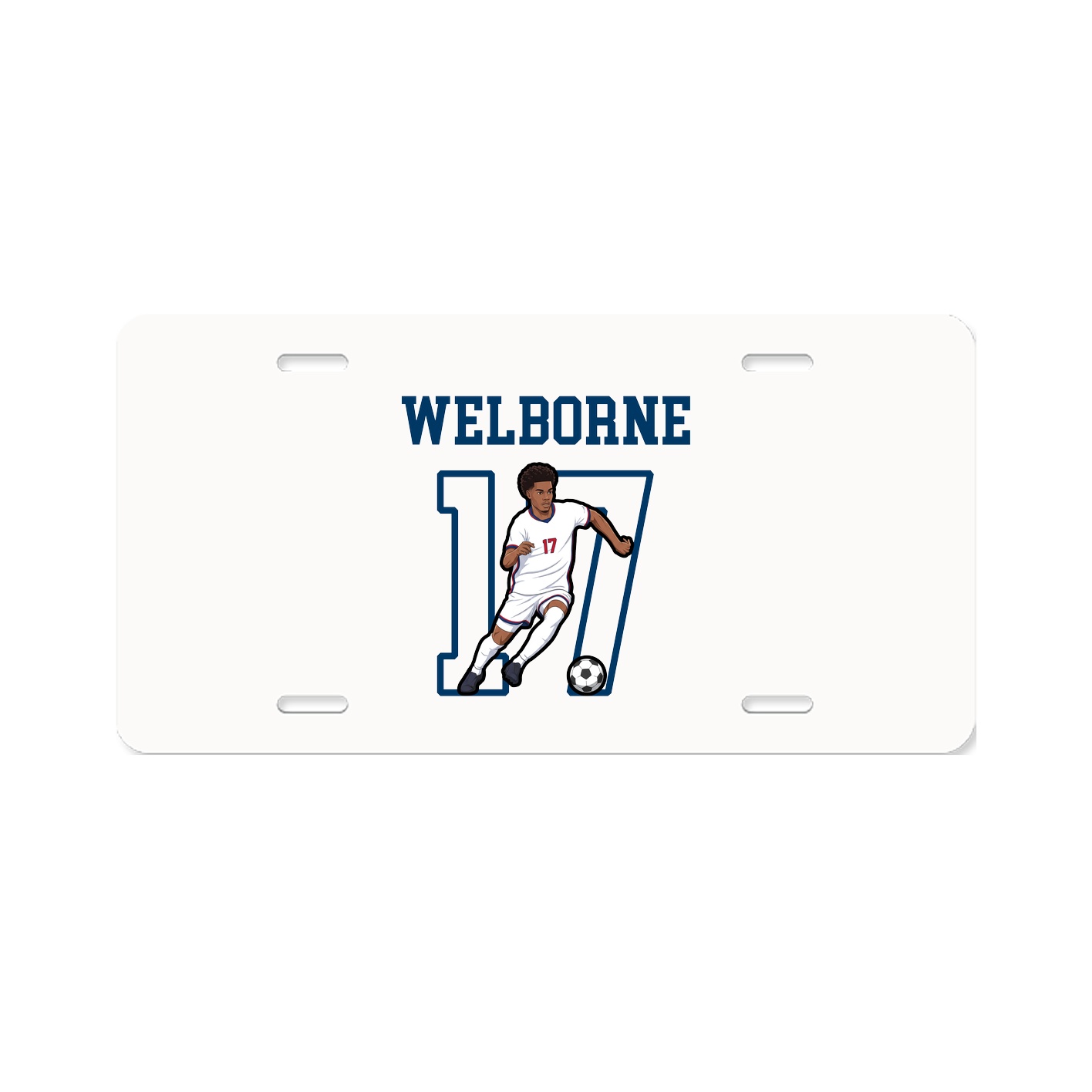 License Plate — Shirsey in Classic
