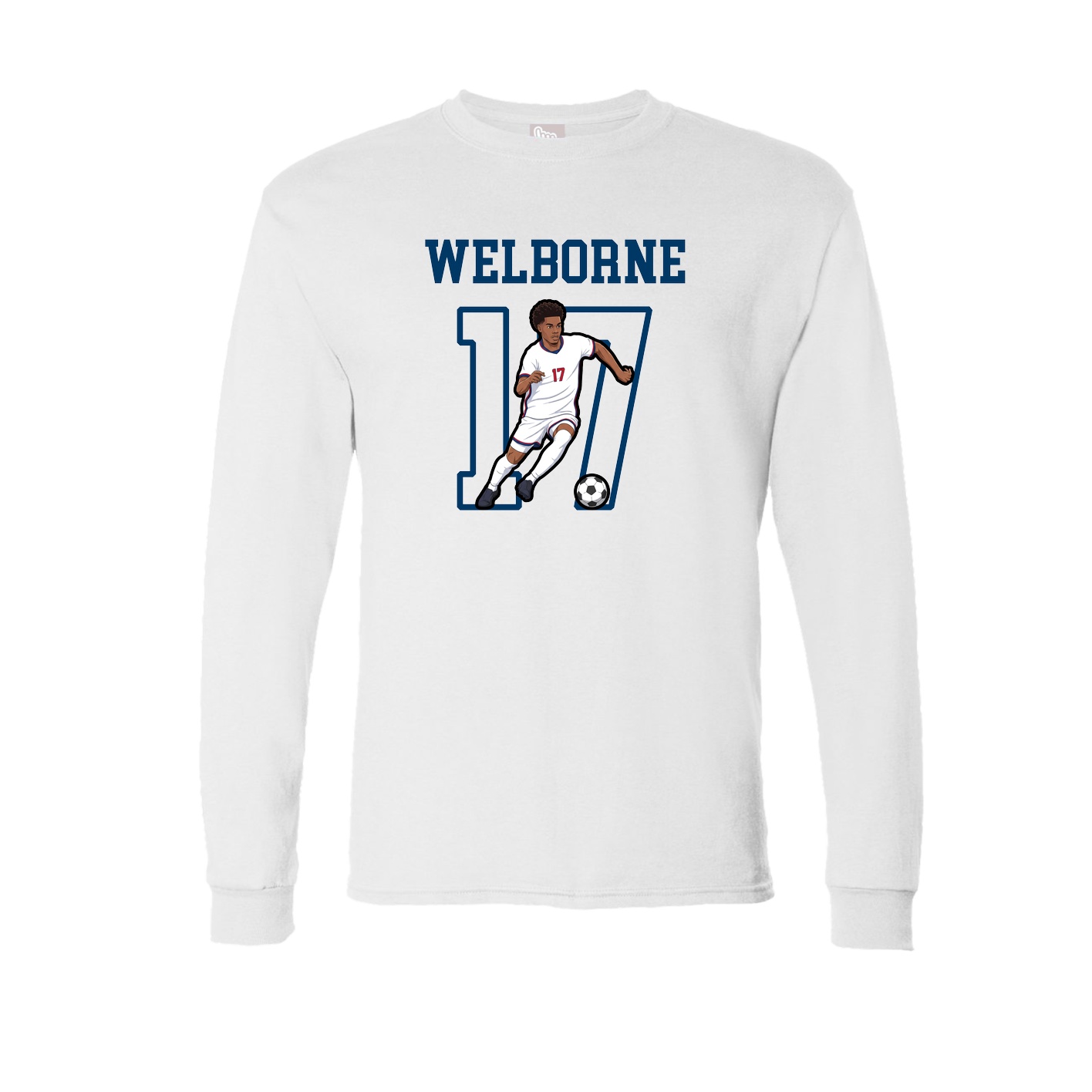Long Sleeve Tee — Shirsey in White
