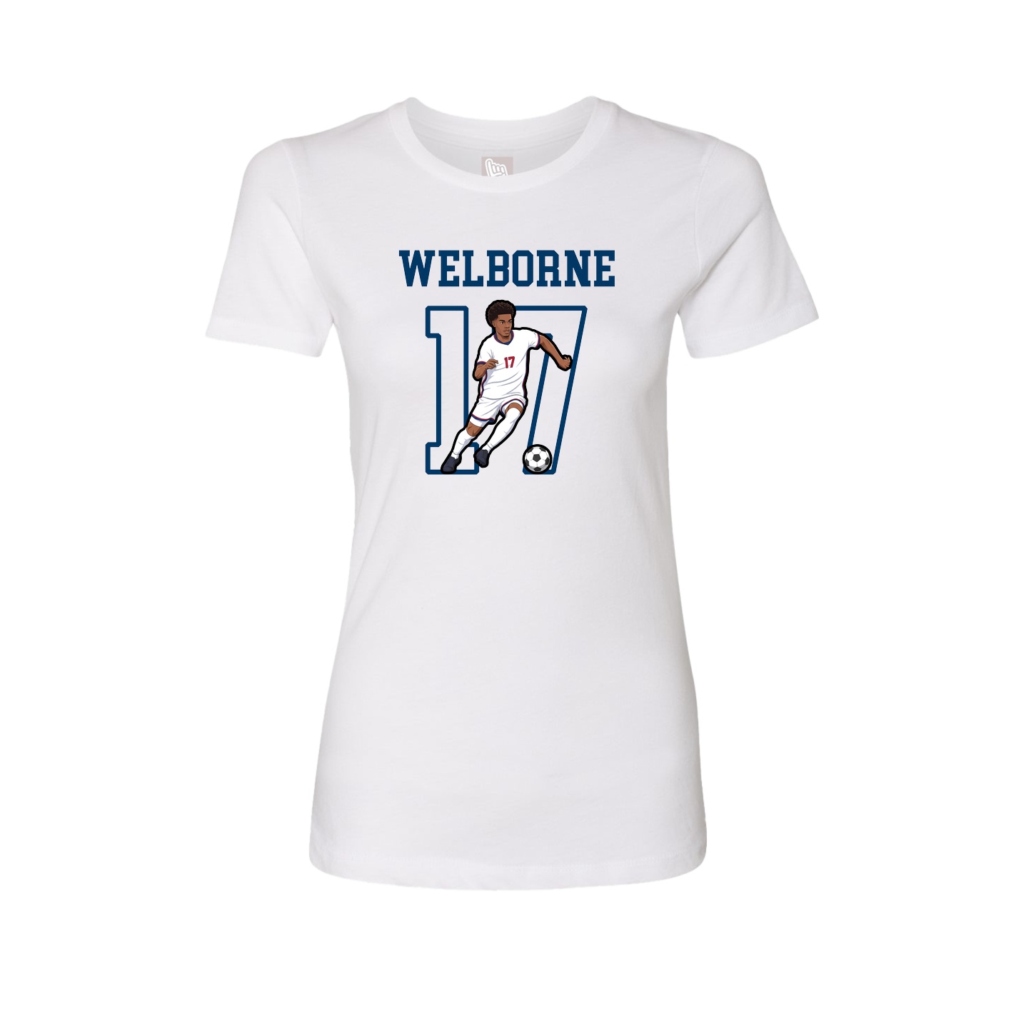 Fitted Women's Tee — Shirsey in White
