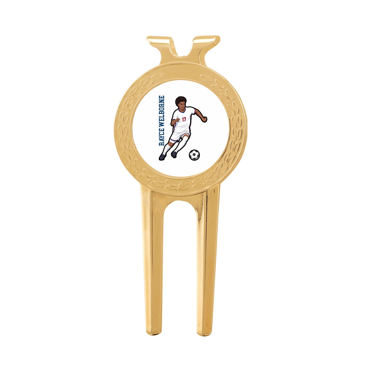 Divot Tool with Ball Marker — Name Vertical in Classic