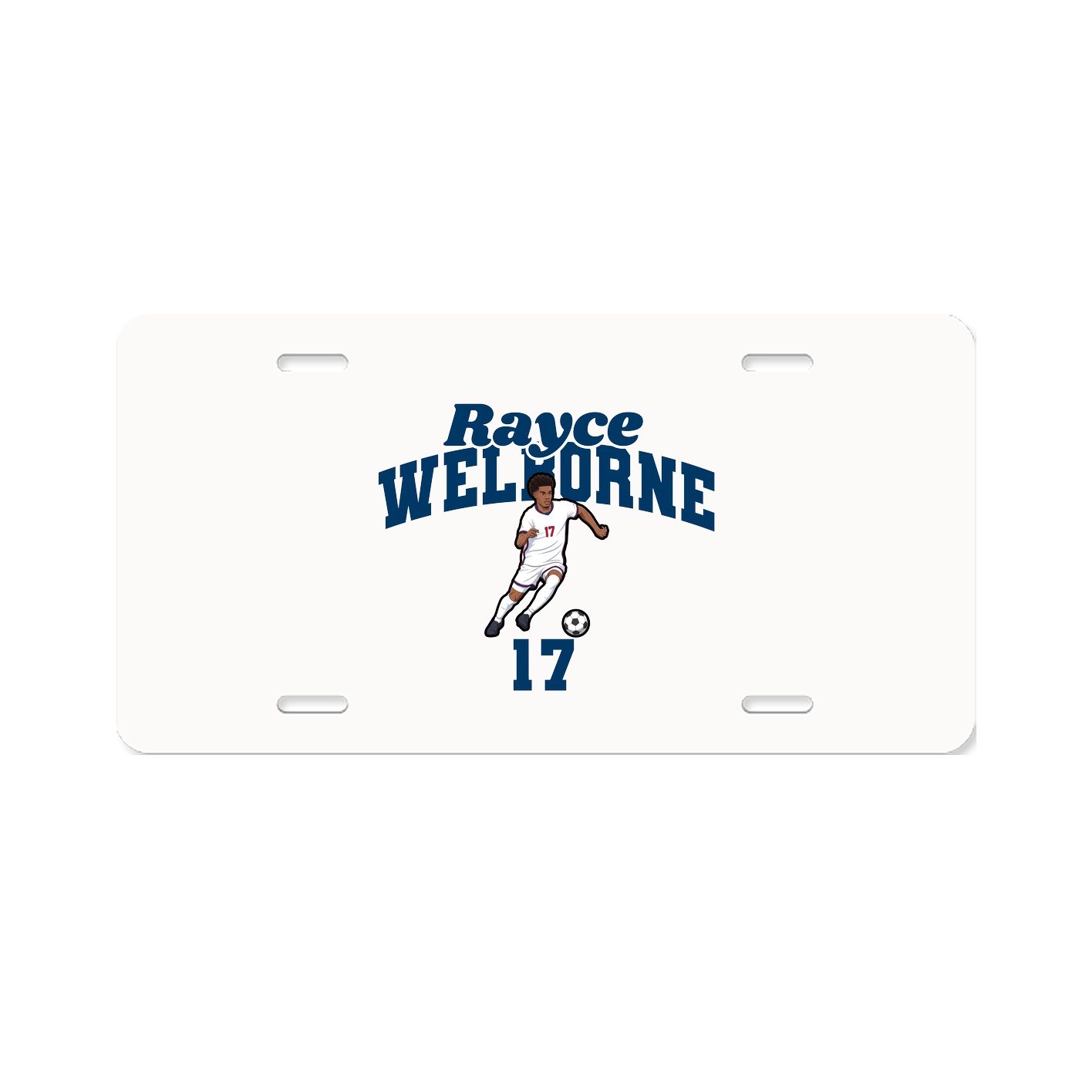 License Plate — Signature Arch in Classic