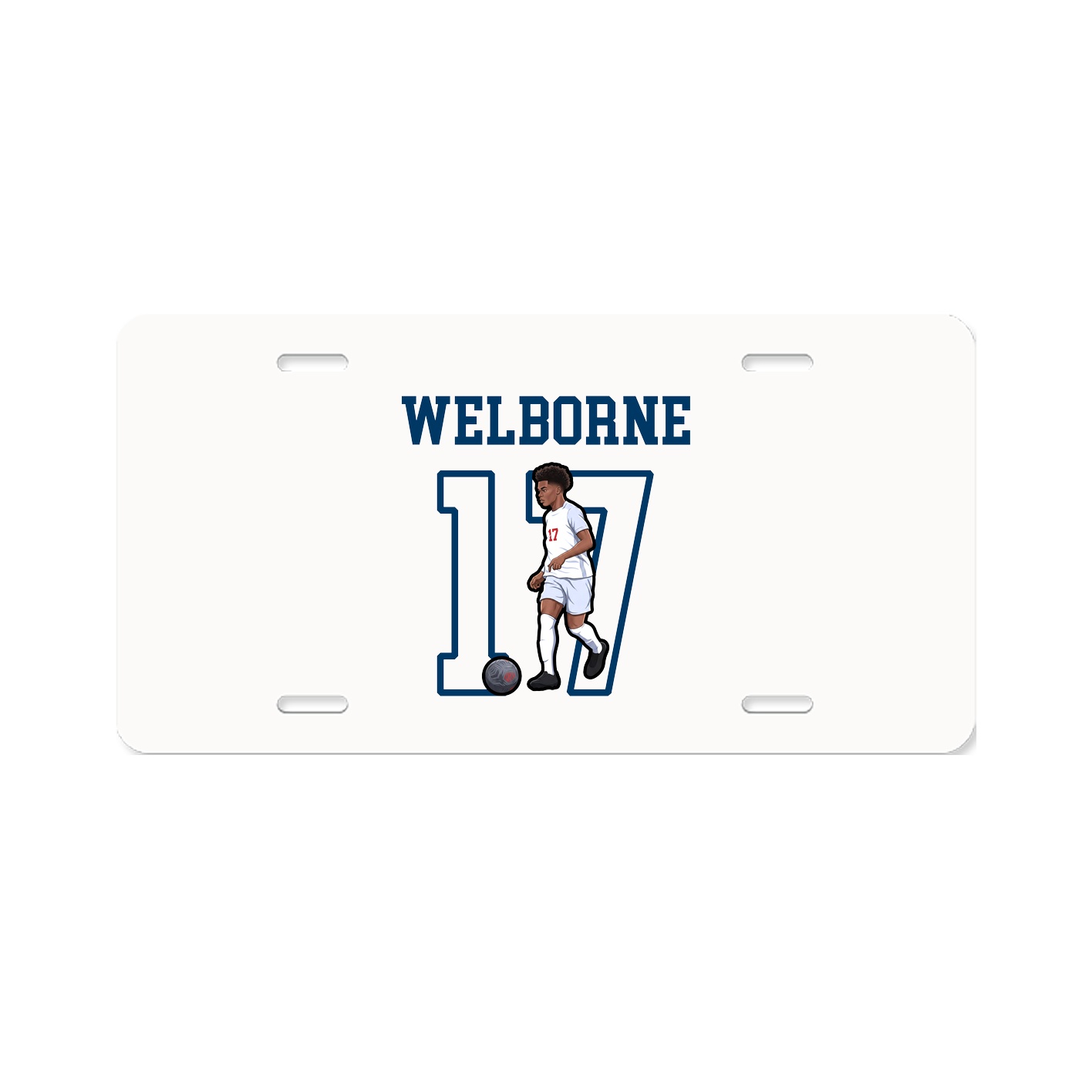 License Plate — Shirsey in Classic