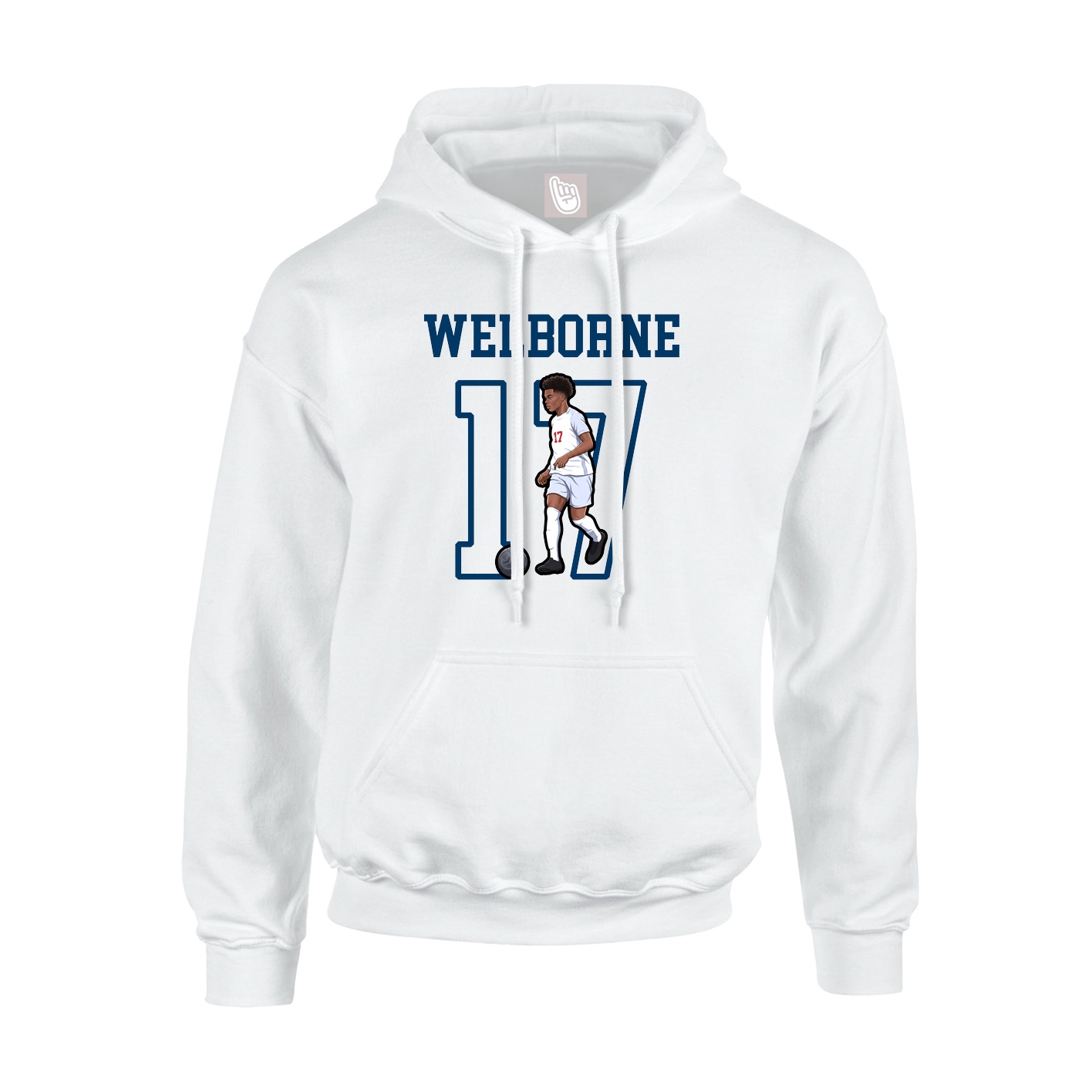 Youth Hoodie — Shirsey in White