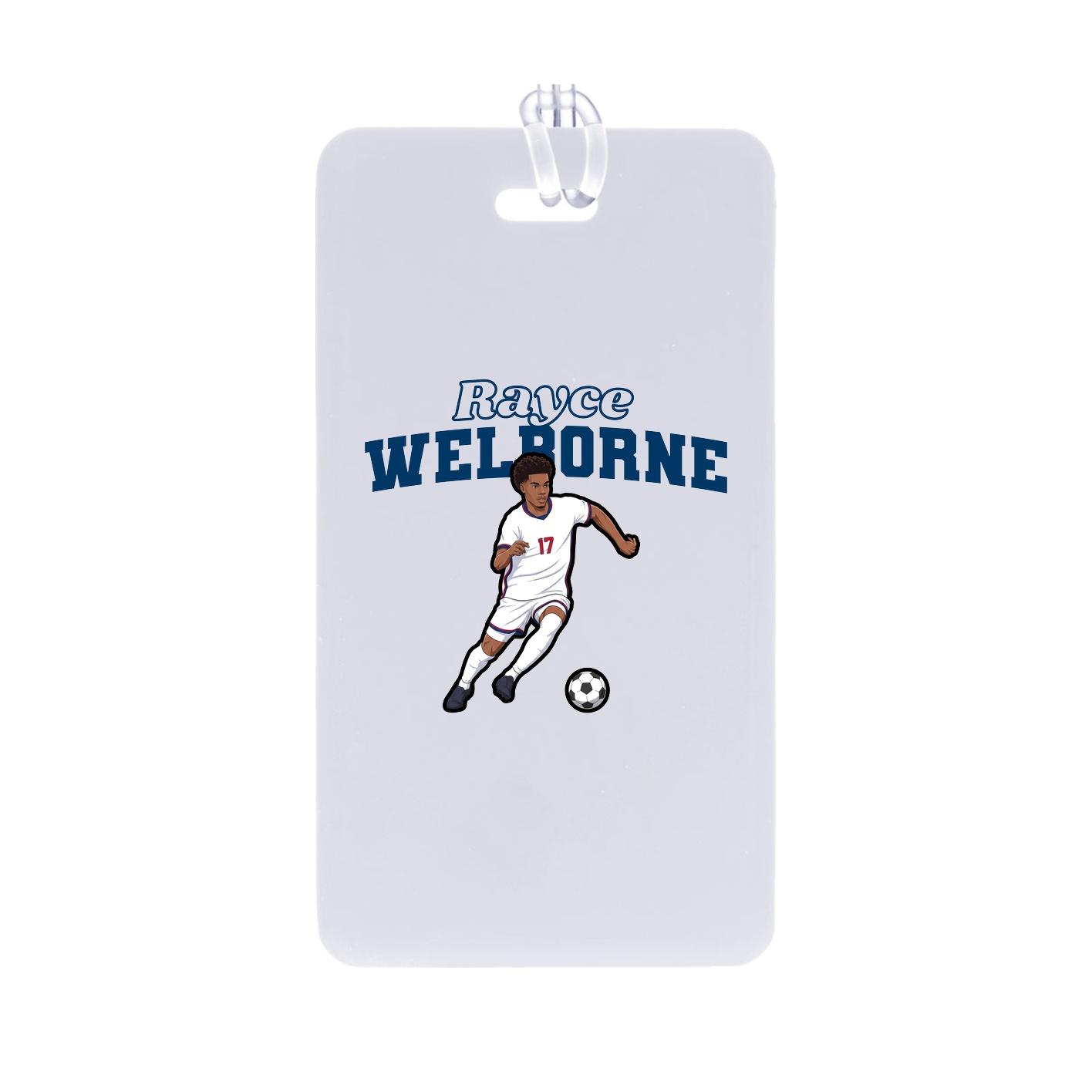 Bag Tag — Name Arch in Classic