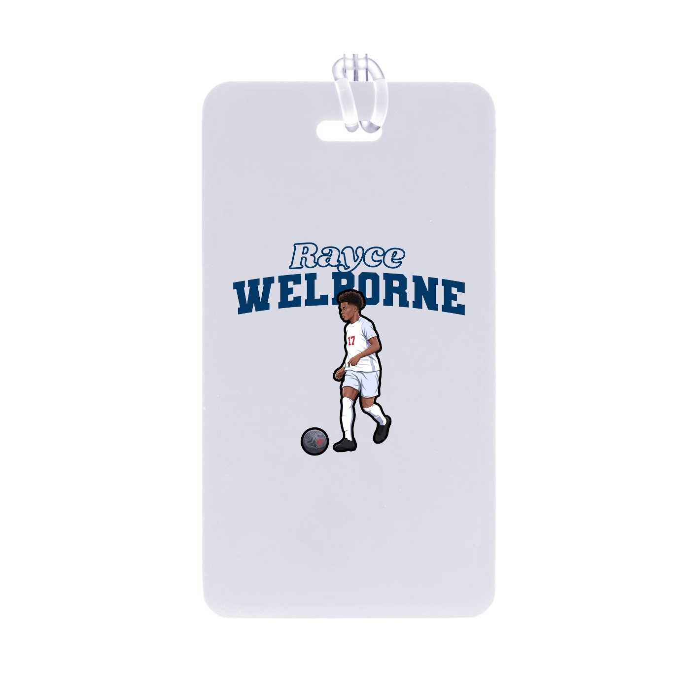 Bag Tag — Name Arch in Classic