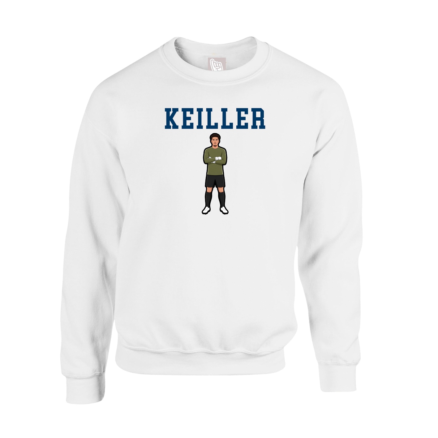 Fleece Crew — Shirsey in White
