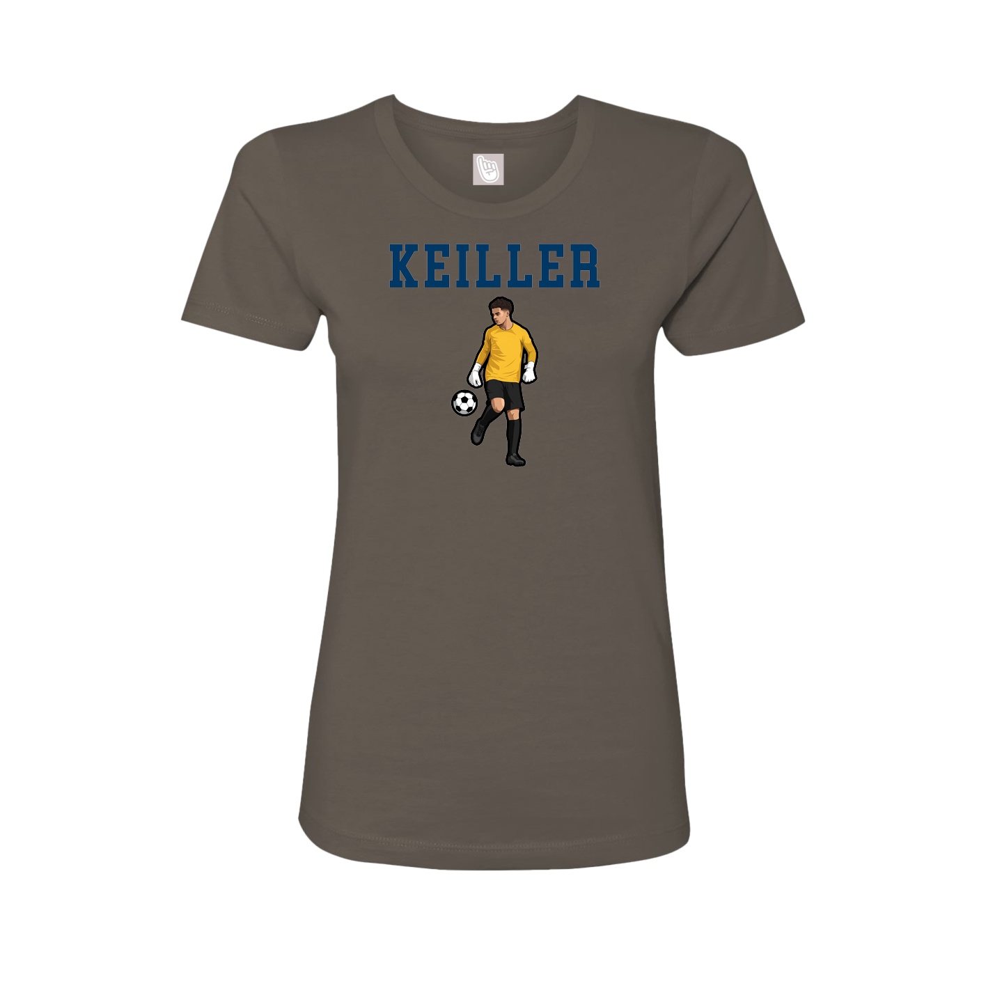 Fitted Women's Tee — Shirsey in Grey