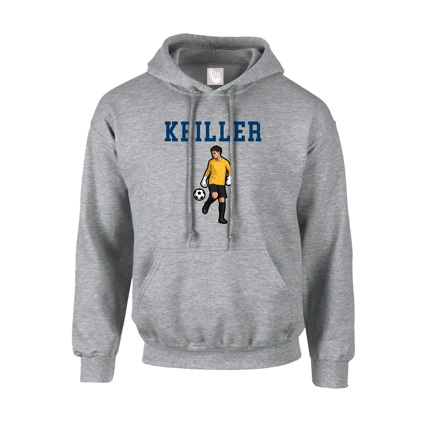 Hoodie — Shirsey in Grey