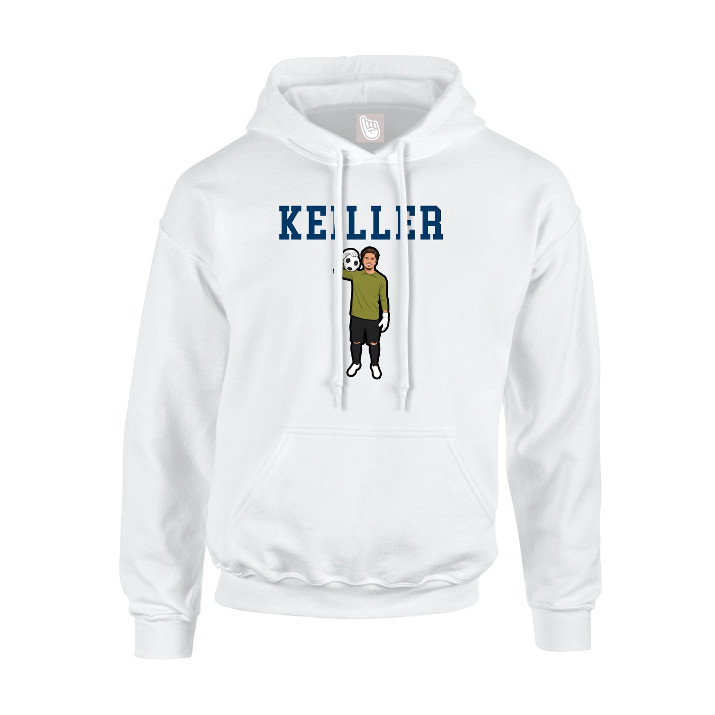 Hoodie — Shirsey in White