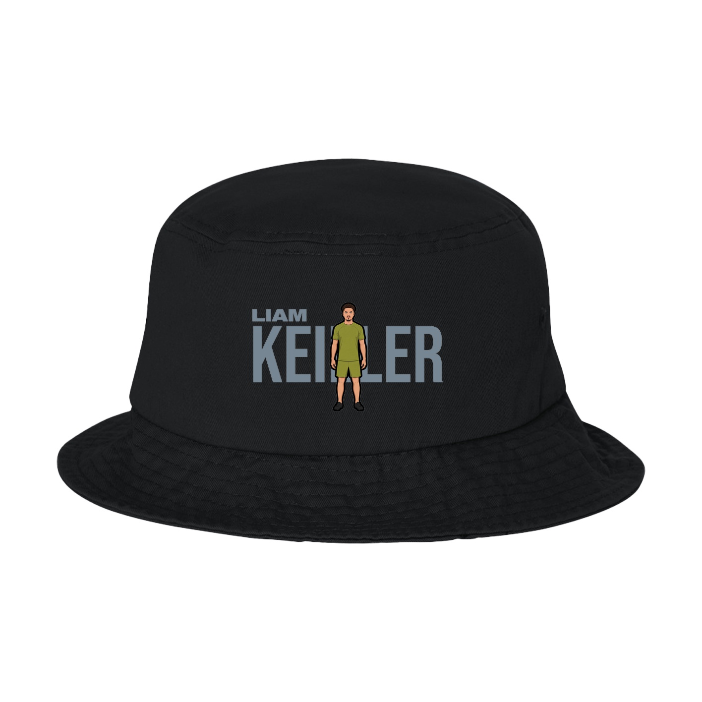 Bucket Cap — Player Name in Black