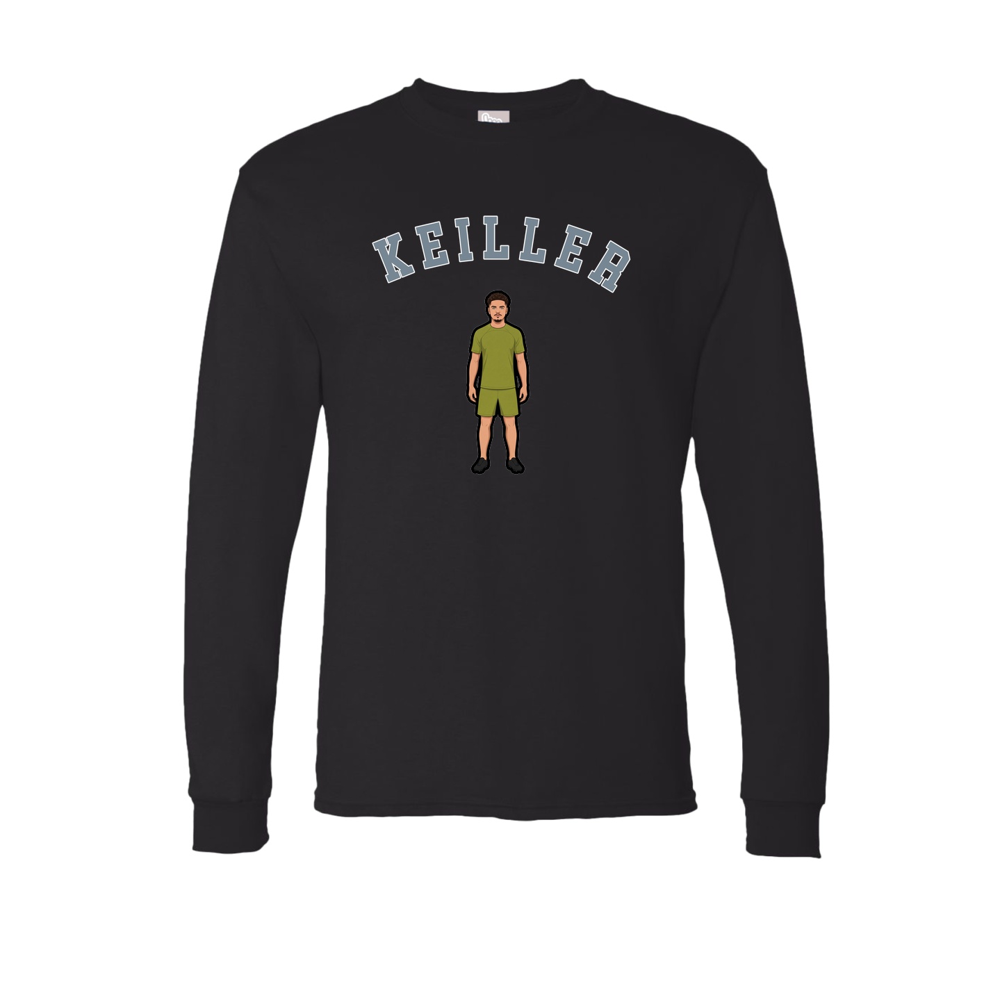 Long Sleeve Tee — Shirsey Arch in Black