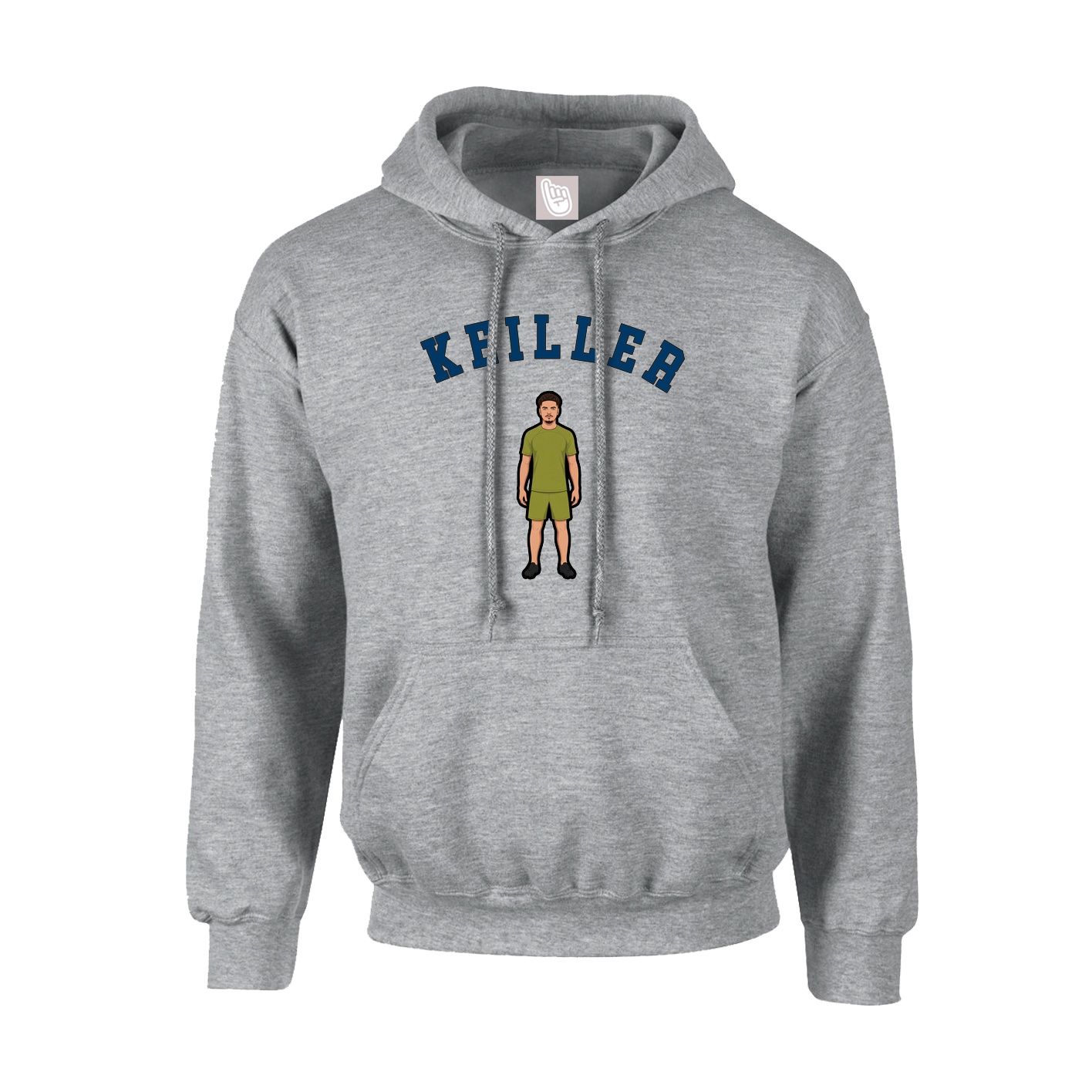 Youth Hoodie — Shirsey Arch in Grey