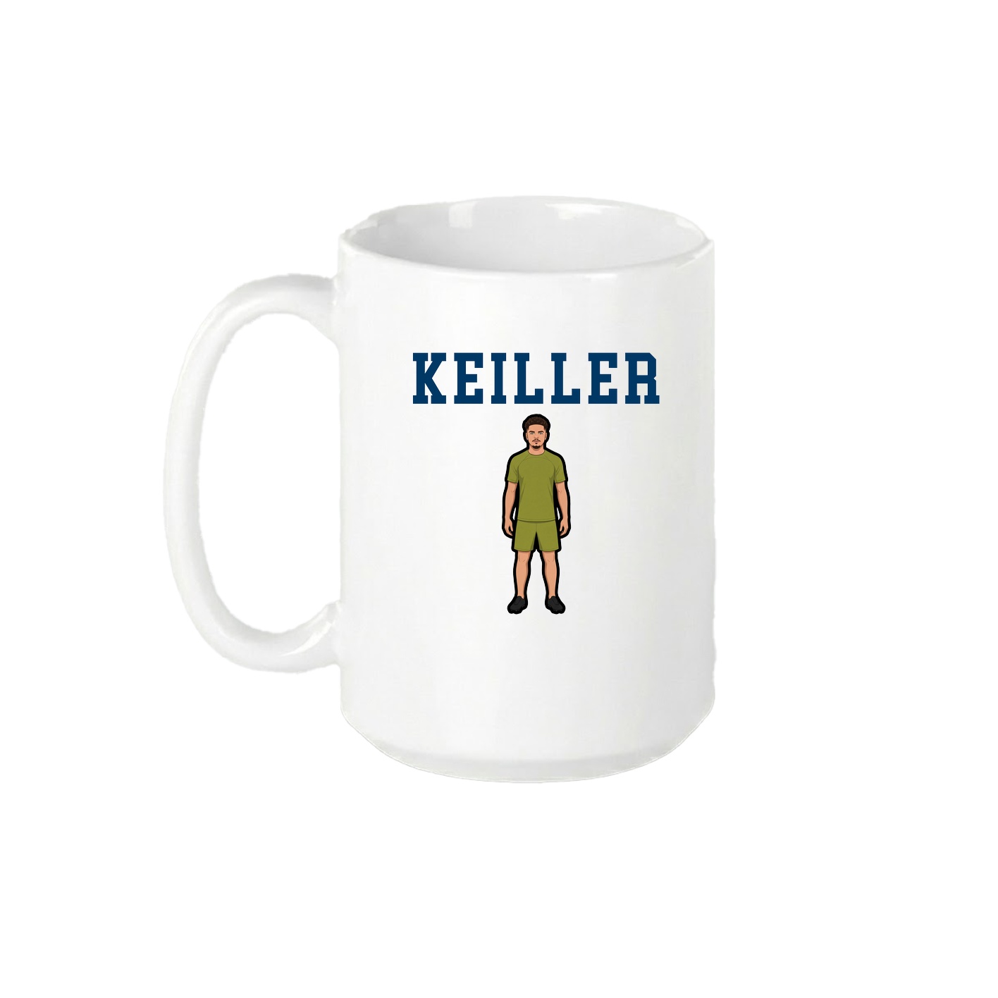 15oz Coffee Mug — Shirsey in White