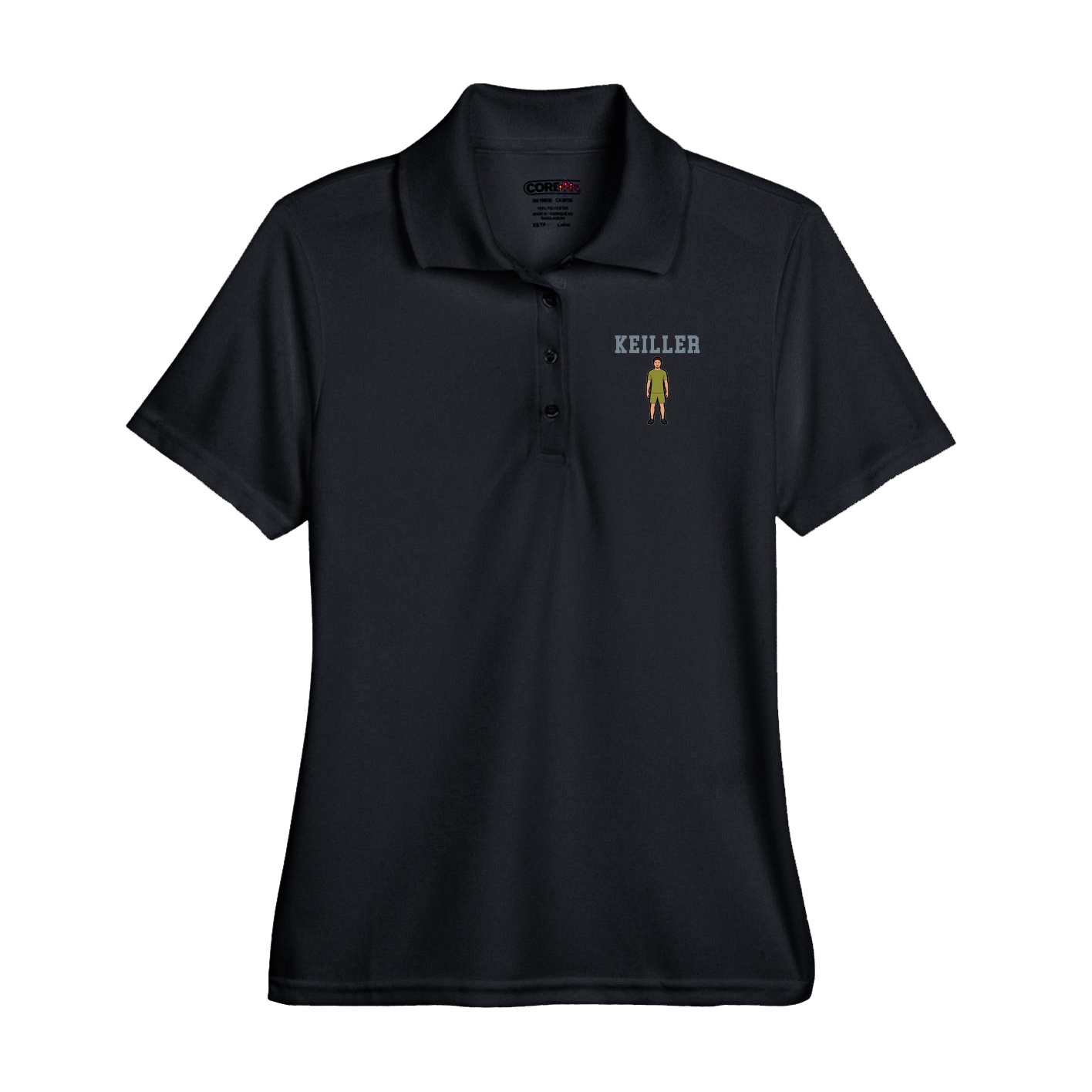 Performance Polo — Shirsey in Black