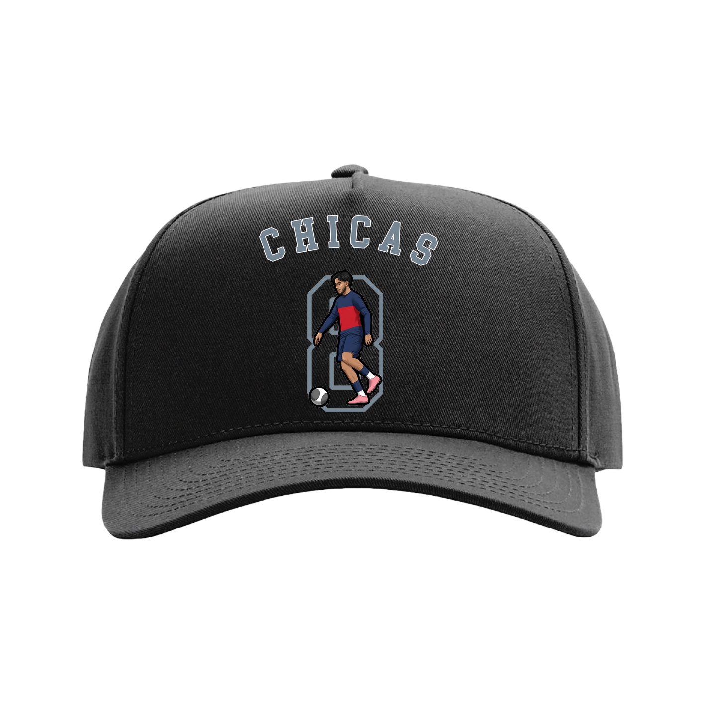Full Fabric Five-Panel Champ Cap