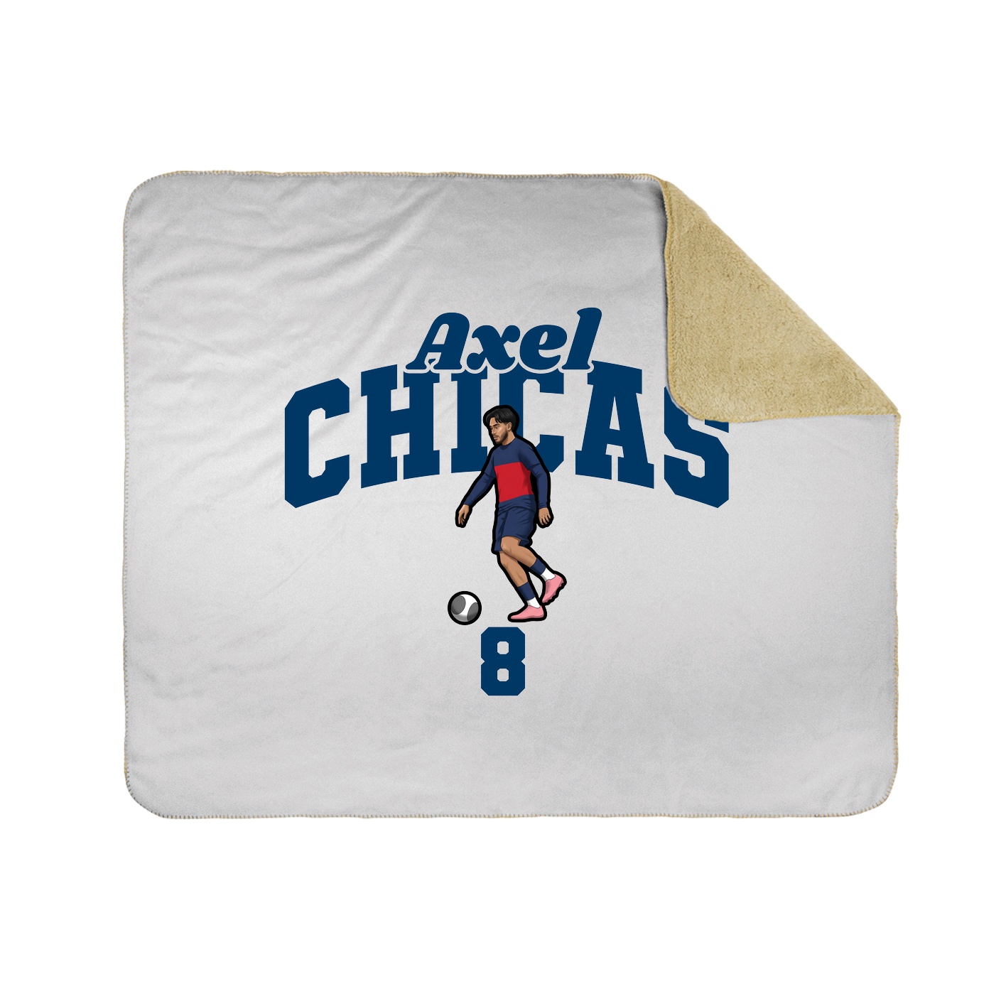 Throw Blanket — Signature Arch in White