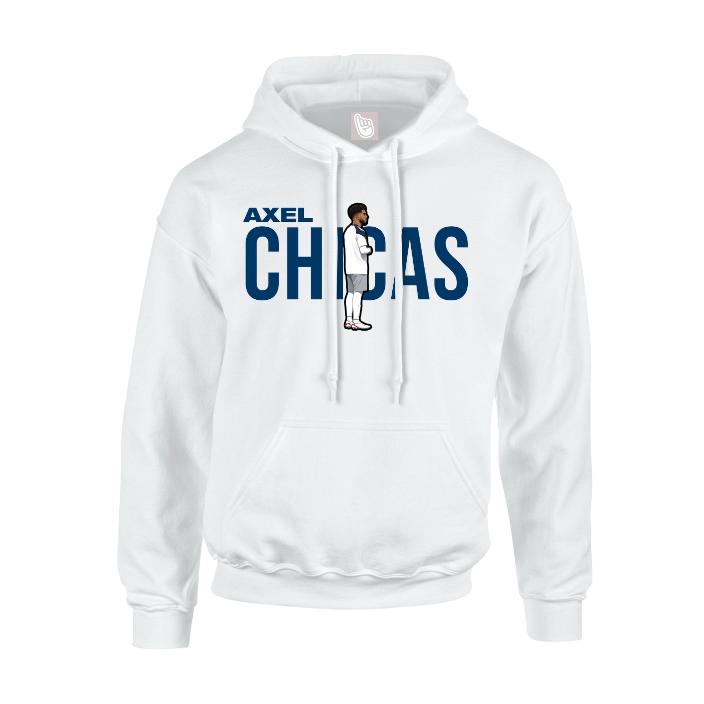 Hoodie — Player Name in White