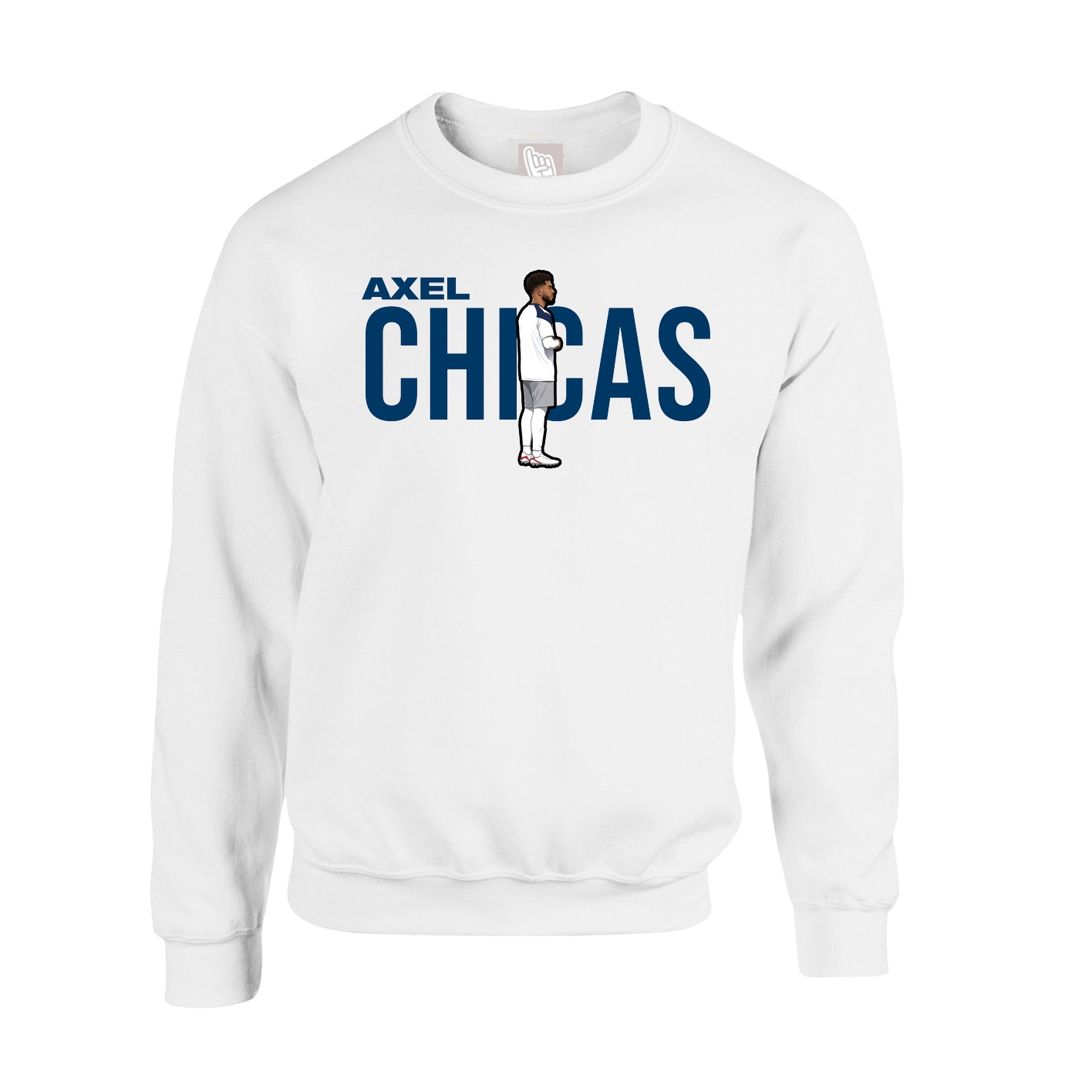 Fleece Crew — Player Name in White