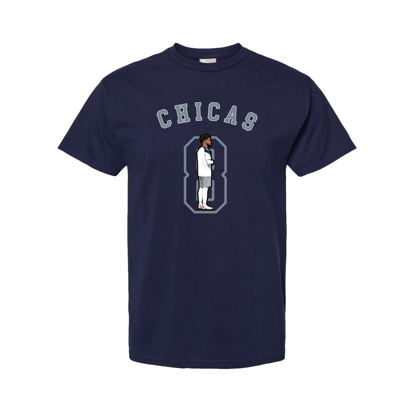 Youth Tee — Shirsey Arch in Navy