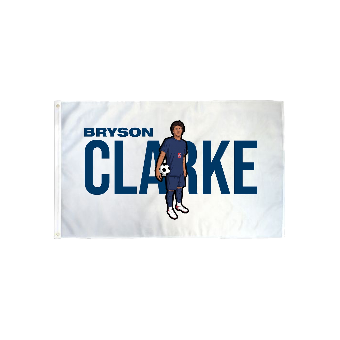 3x5 Flag — Player Name in Classic