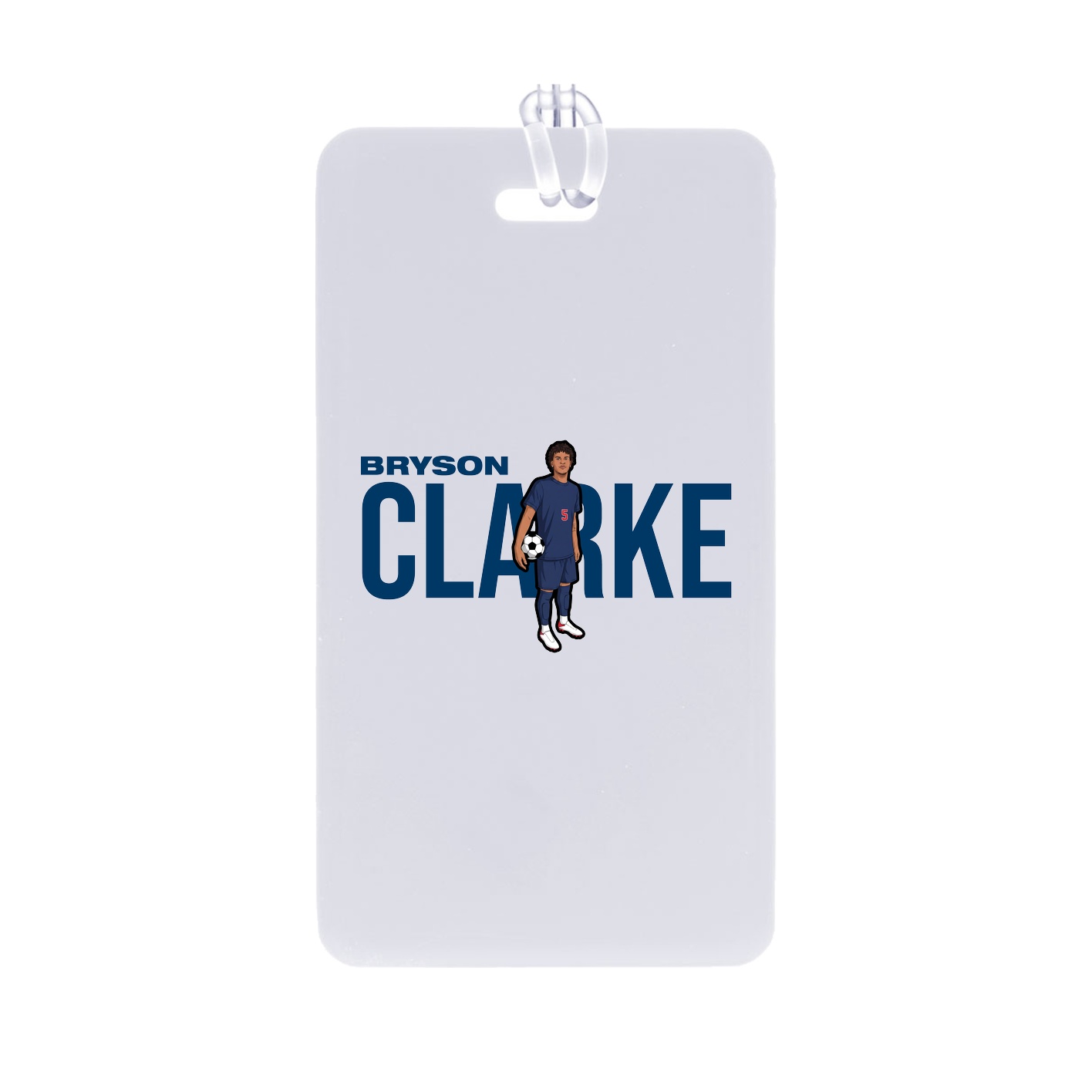 Bag Tag — Player Name in Classic