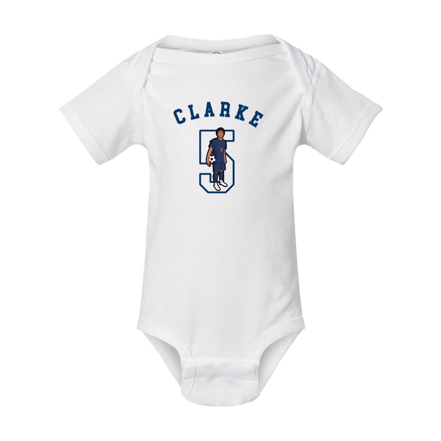 Baby Onesie — Shirsey Arch in White