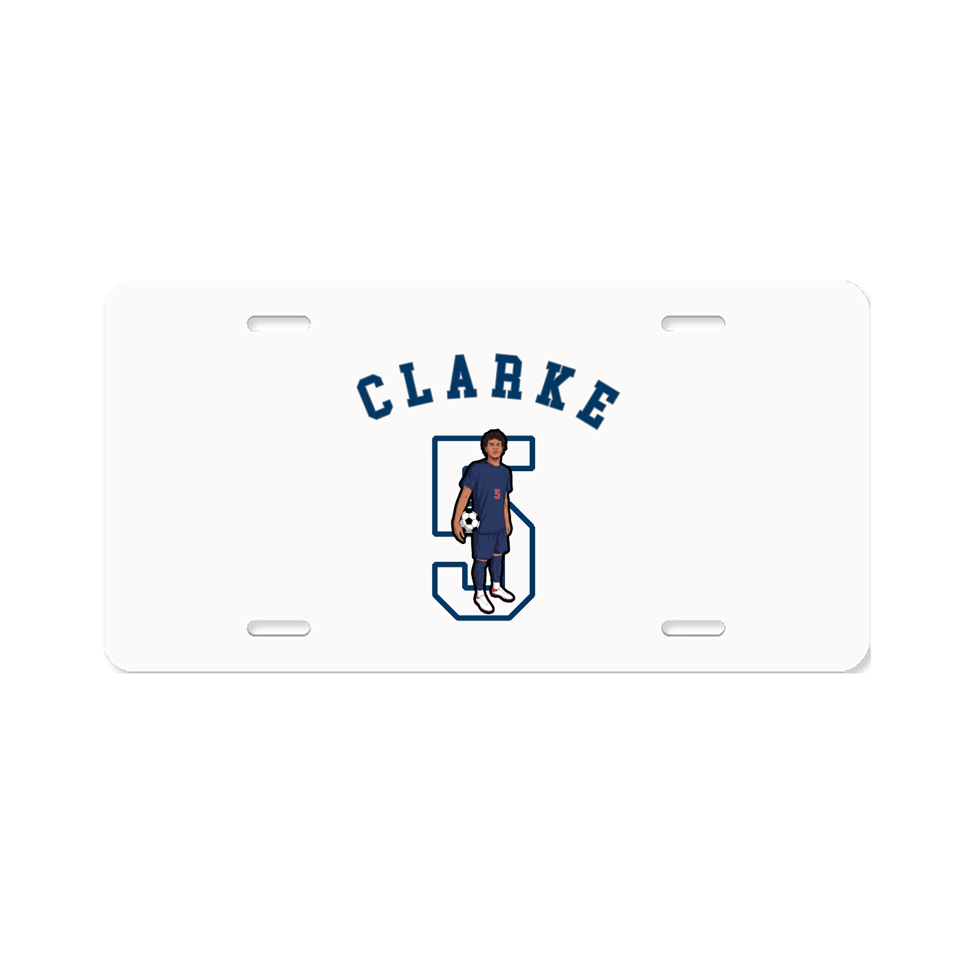 License Plate — Shirsey Arch in Classic