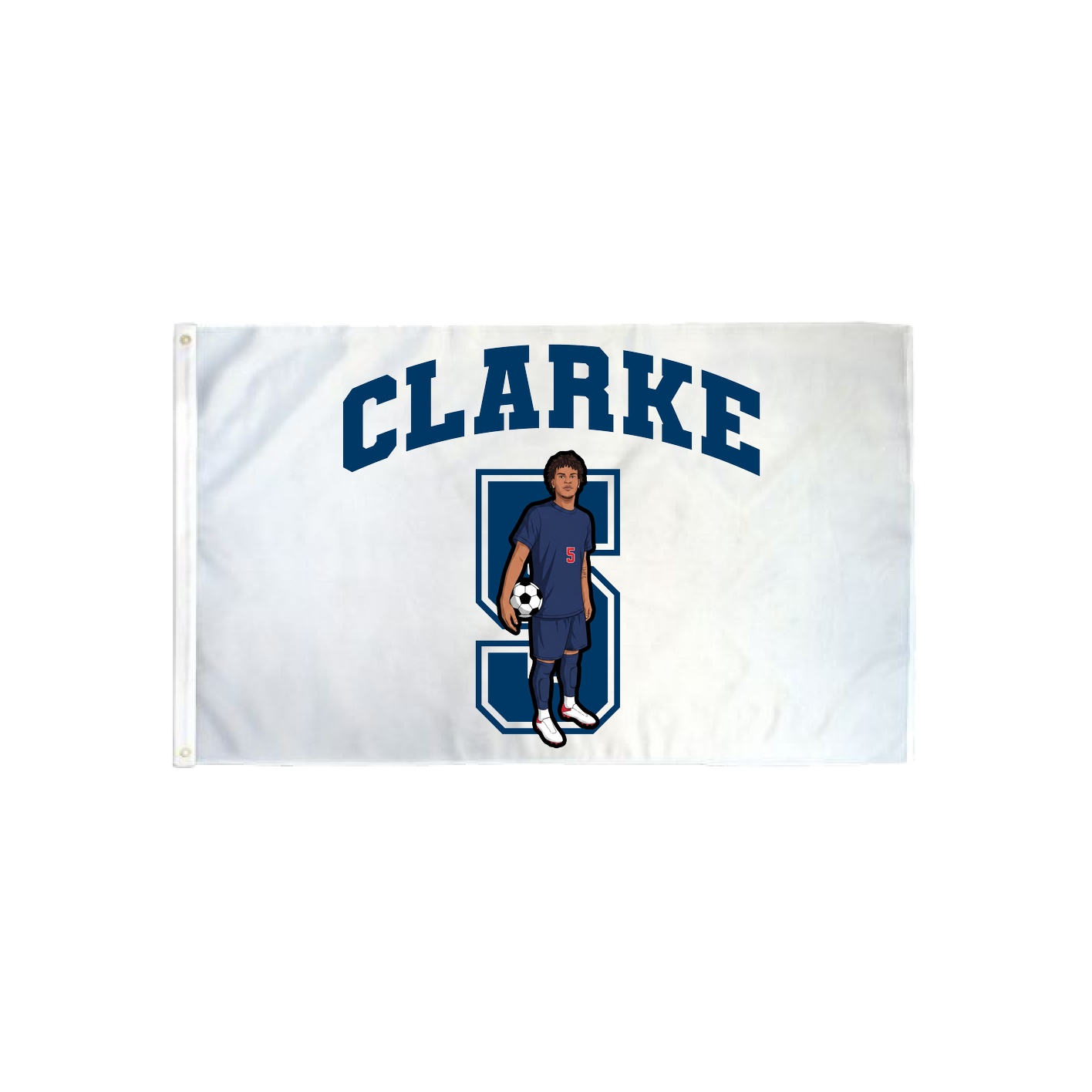 3x5 Flag — Number in Classic
