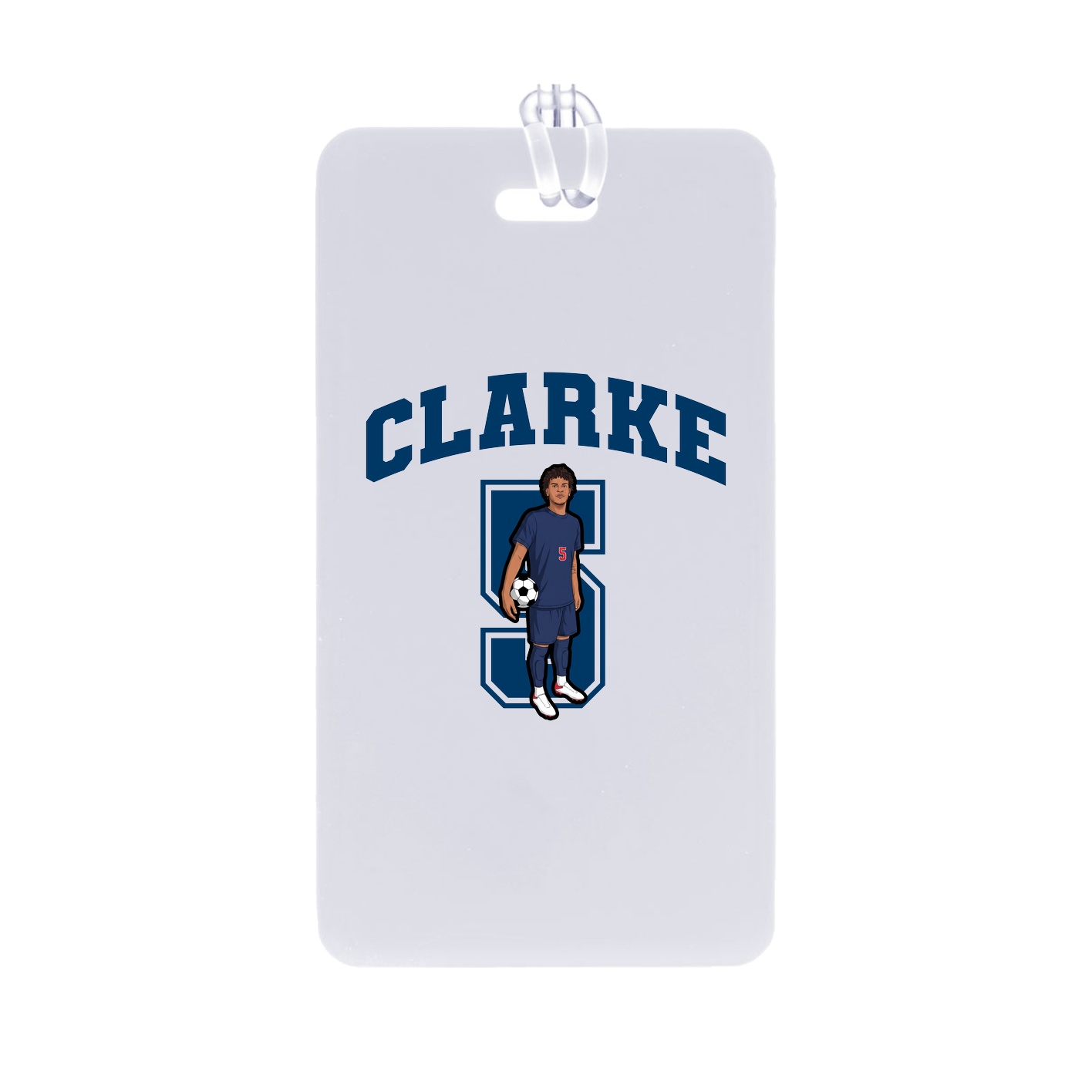 Bag Tag — Number in Classic
