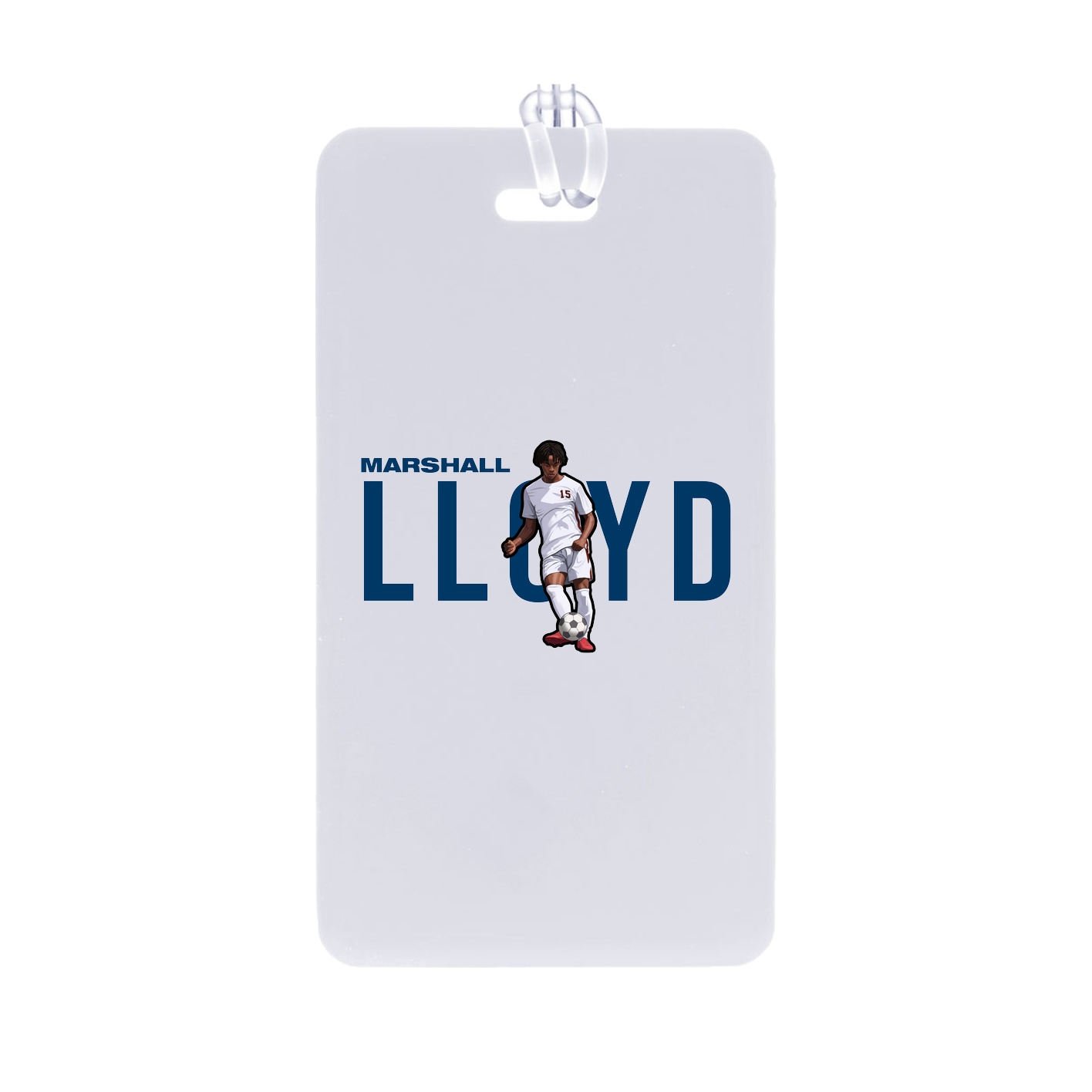 Bag Tag — Player Name in Classic